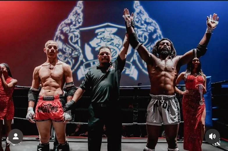 Here we go again @jay_bckndz1 " The Predator" is back in the ring @risingstars_muaythai on 01/31 in Sacramento. Come to support him and gour team. We got tickets now available @armadamma Dojo. See you in the ring ✌️

#risingstarmuaythai #mu