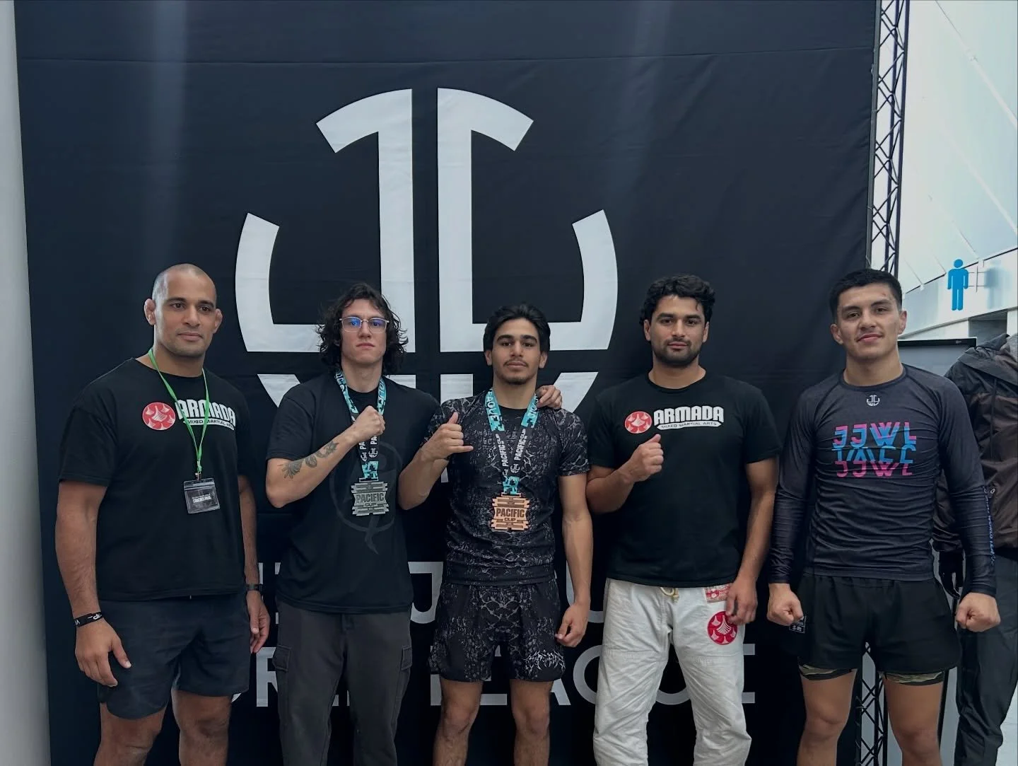 Recap on this past weekend @jjworldleague in Stockton. Congrats to Andrea, @alexis.najeraa @qqlexius @_sergjjj @jesseor_ for steeping on the mat and testing themselves. Another step on your martial arts journey completed. Proud of you all. Now back t
