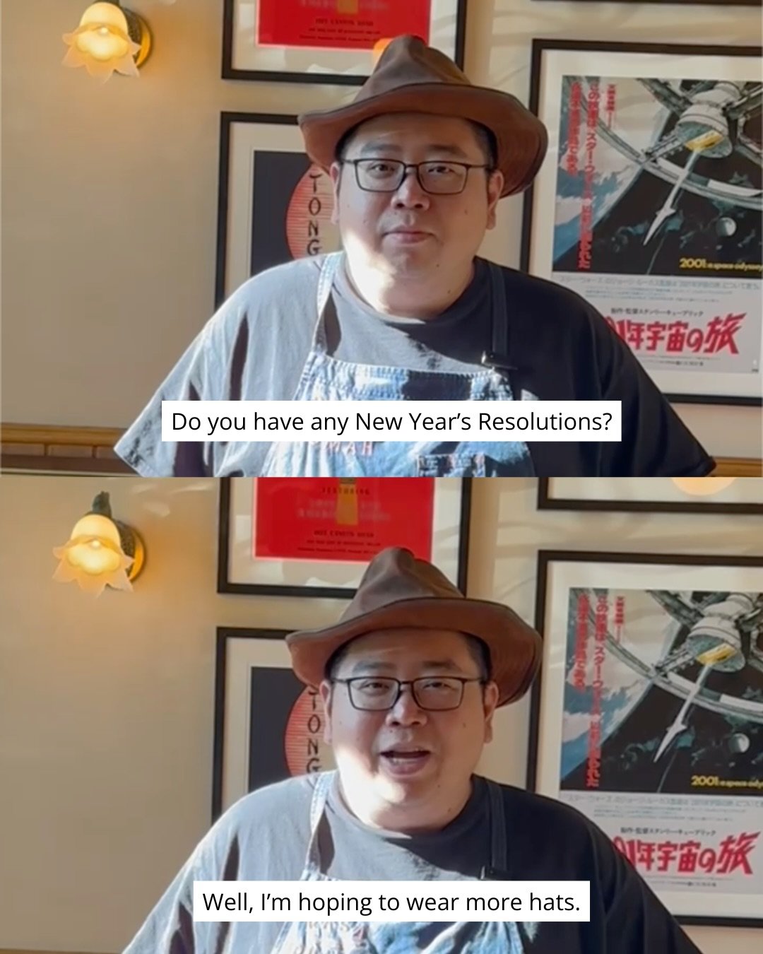 May we all channel fedora Johnny vibes in 2026 ✨