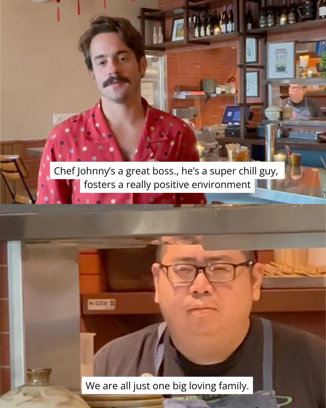 Stills from our pilot episode of The Restaurant. @senor_johnny is a really great boss.