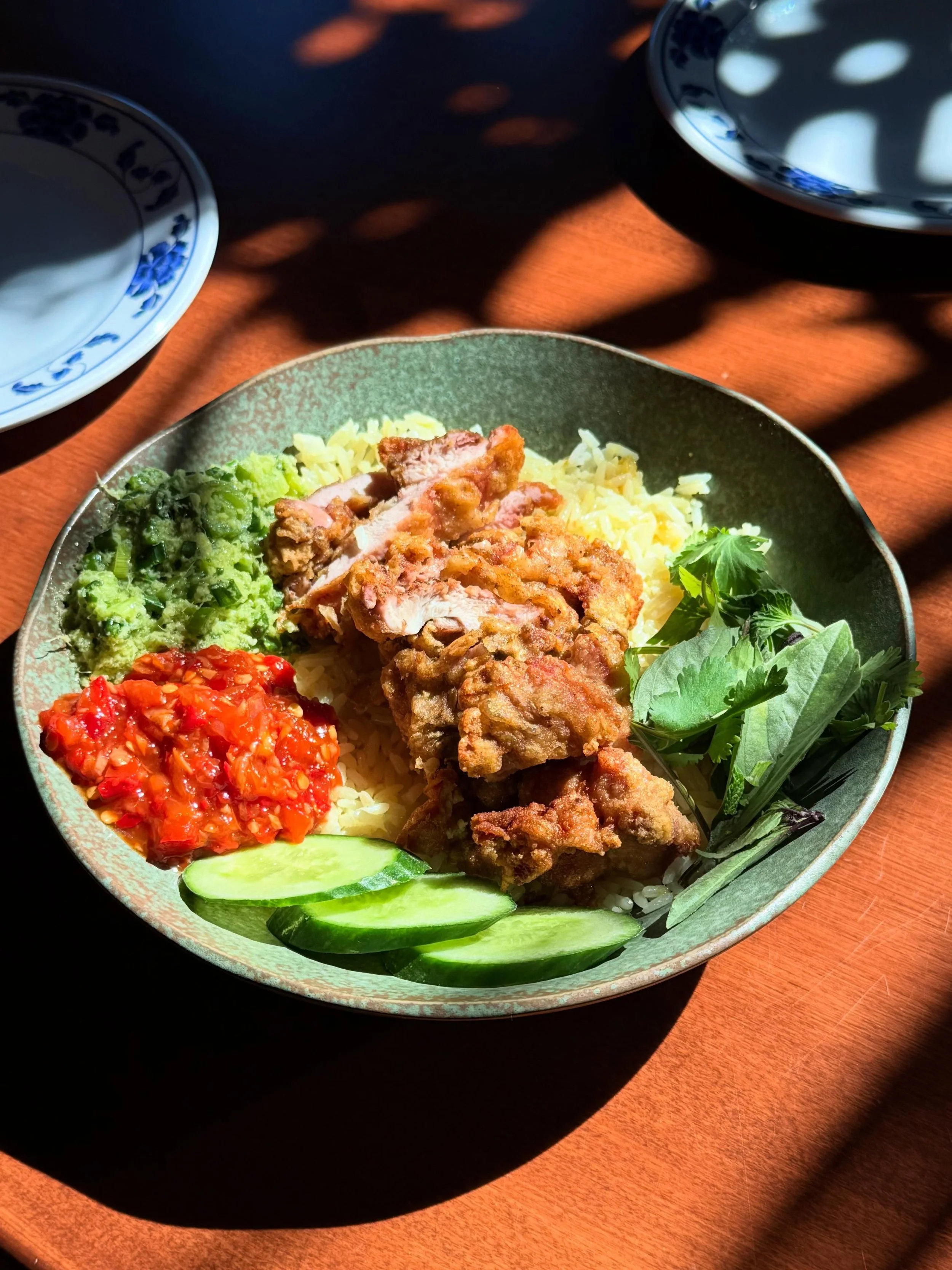 Chef Johnny&rsquo;s fried chicken is available every day! Stay tuned for his og hainan chicken, which will be making a special appearance soon!