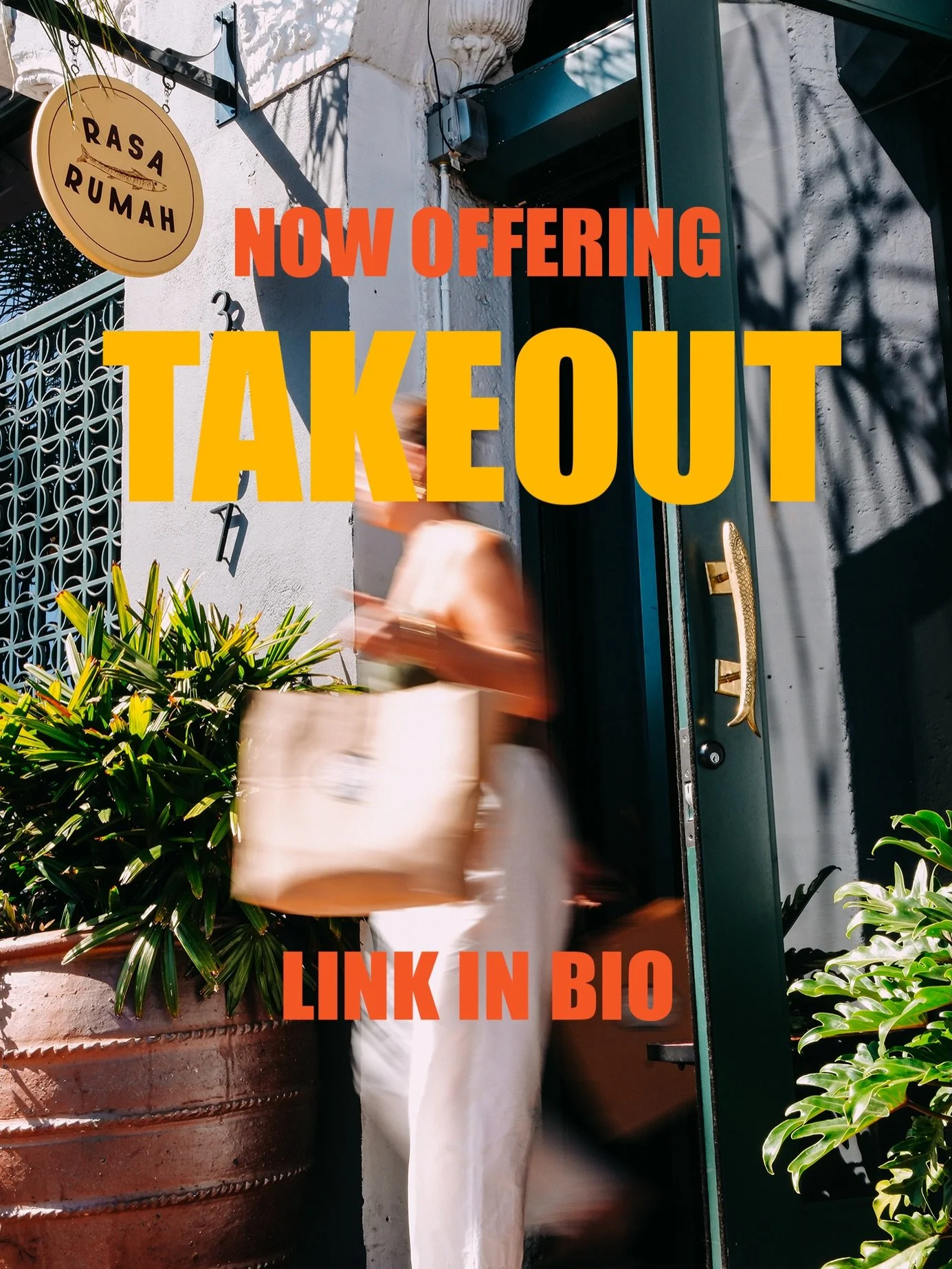 Takeout + delivery options now available!