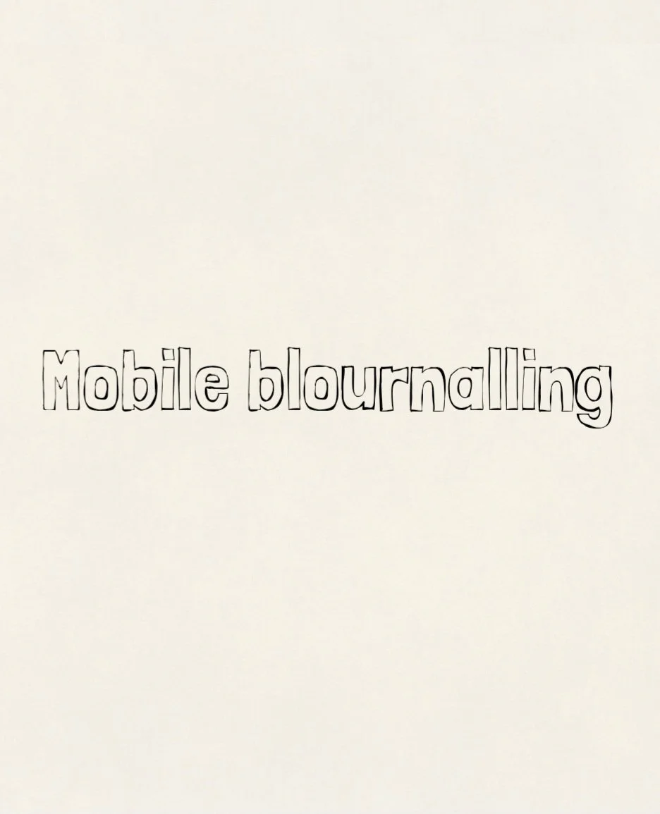 Mobile blournalling