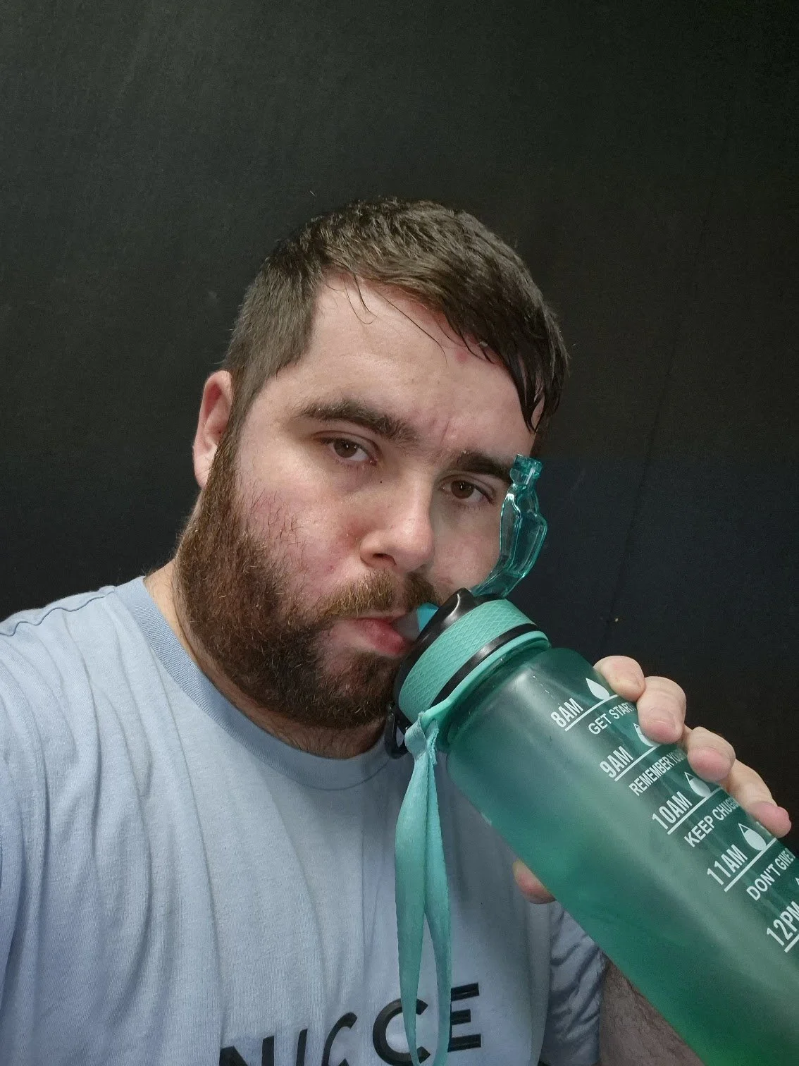 Slowly but surely perfecting the lost art of the gym selfie