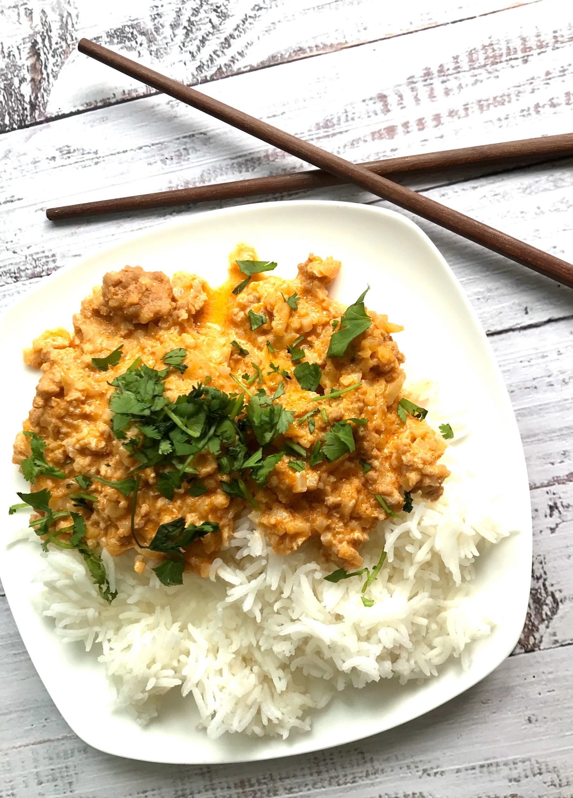 Kid's Approved Red Coconut Curry