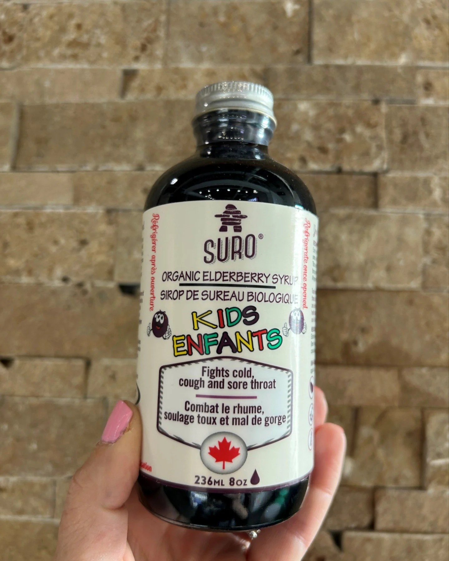 🌿 It&rsquo;s Wellness Wednesday! 🌿

Cold and flu season is here &mdash; and if you&rsquo;ve got little ones in school, you know how quickly those sniffles can spread! Made right here in Canada, SURO Elderberry Syrup uses organic Canadian elderberri
