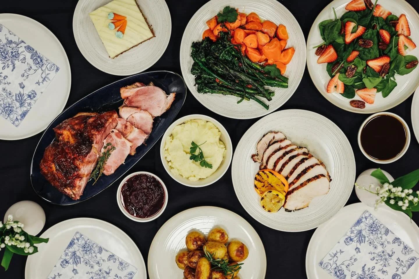 Skip the stress and keep the celebration. Our Easter dinner is available to order in store between April 3rd&ndash;6th. Bring home the feast... and keep the secret. We won&rsquo;t tell! 😉

#StongsMarket #GroceryStore #ShopLocal