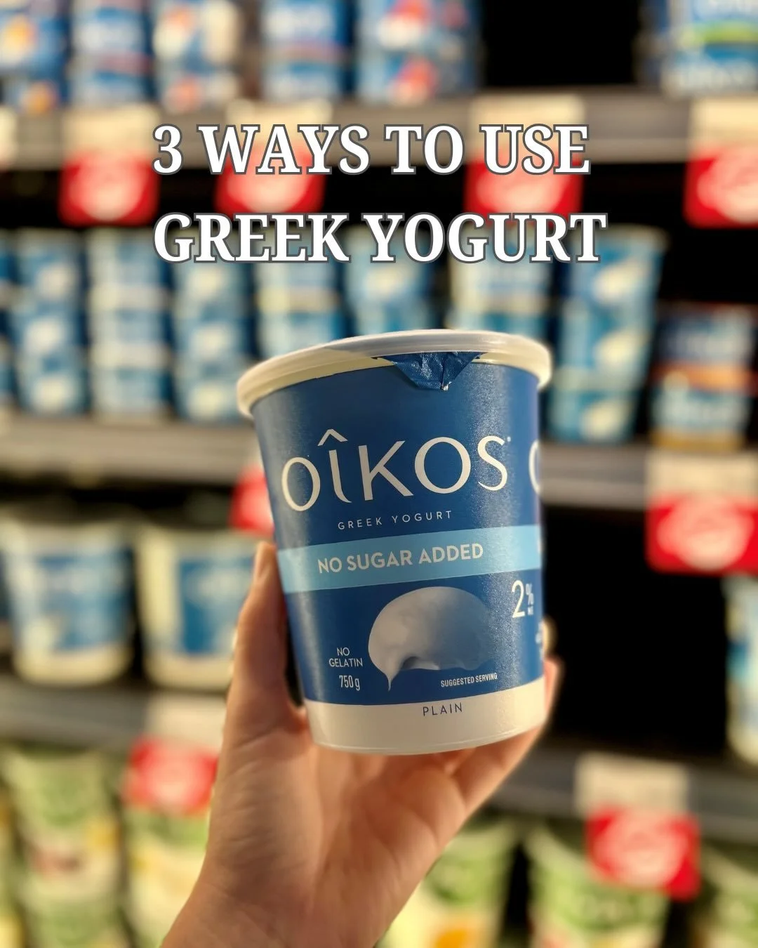 3 Ways to Use Greek Yogurt
&nbsp;
This kitchen staple can do more than you think:
🥗 Green Goddess Dressing 🐟 Lighter Tuna Salad 🍦 Frozen Yogurt 
&nbsp;
Which one are you trying first?
#stongsmarket #greekyogurt #mealinspo #shoplocal