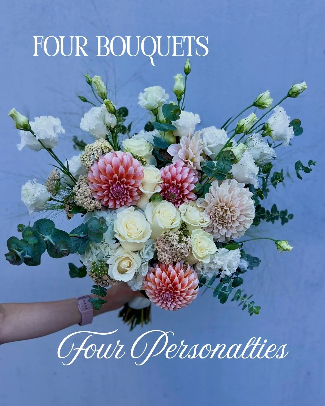 If bouquets had personalities...would you choose gentle, cheerful, confident, or playful?

We matched four unique bouquets to four different personality traits, and now we want to know: which one feels most like you? 

Tell us in the comments below. 