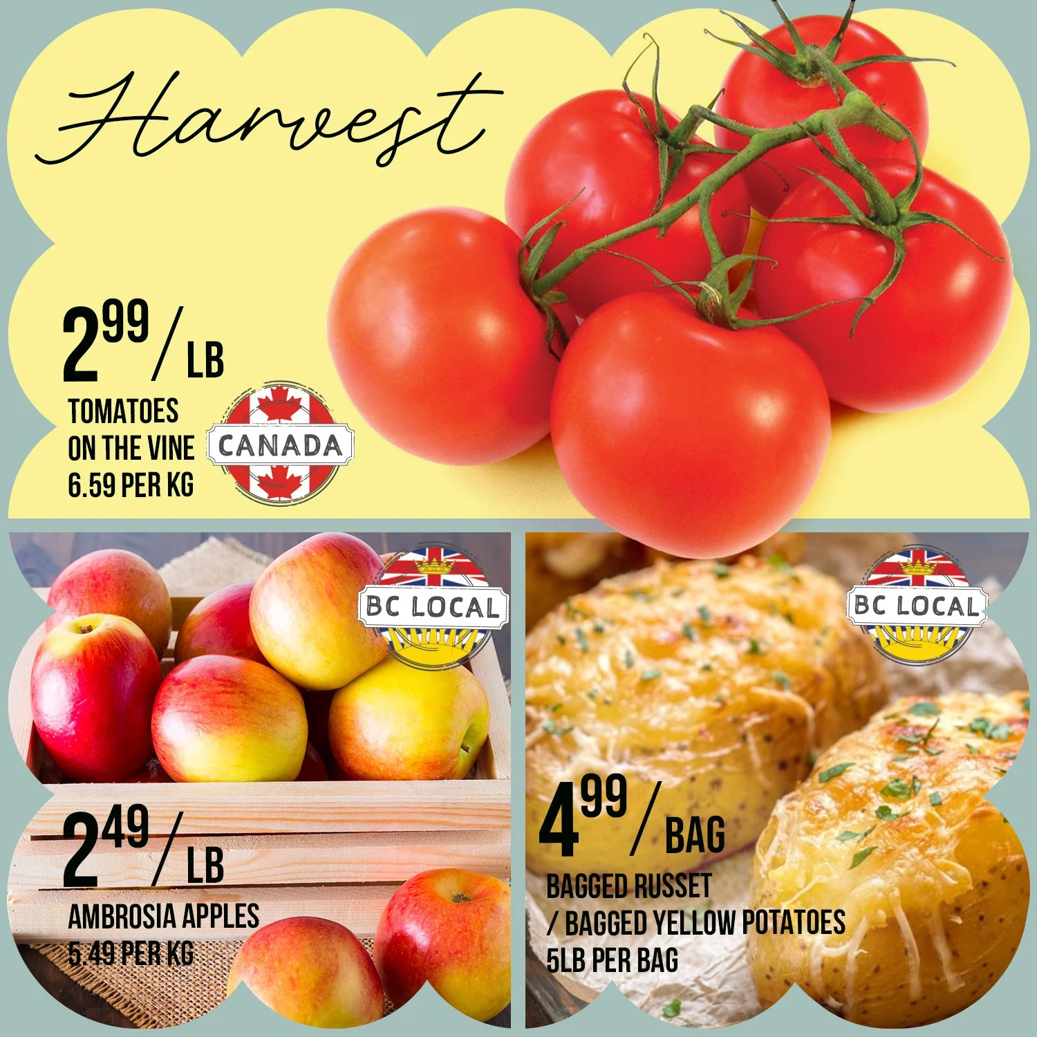 Magazine spread of the March e‑newsletter for Stong’s Market, featuring great deals, fresh local favourites, spring savings, and a simple way to celebrate Easter without the hassle.