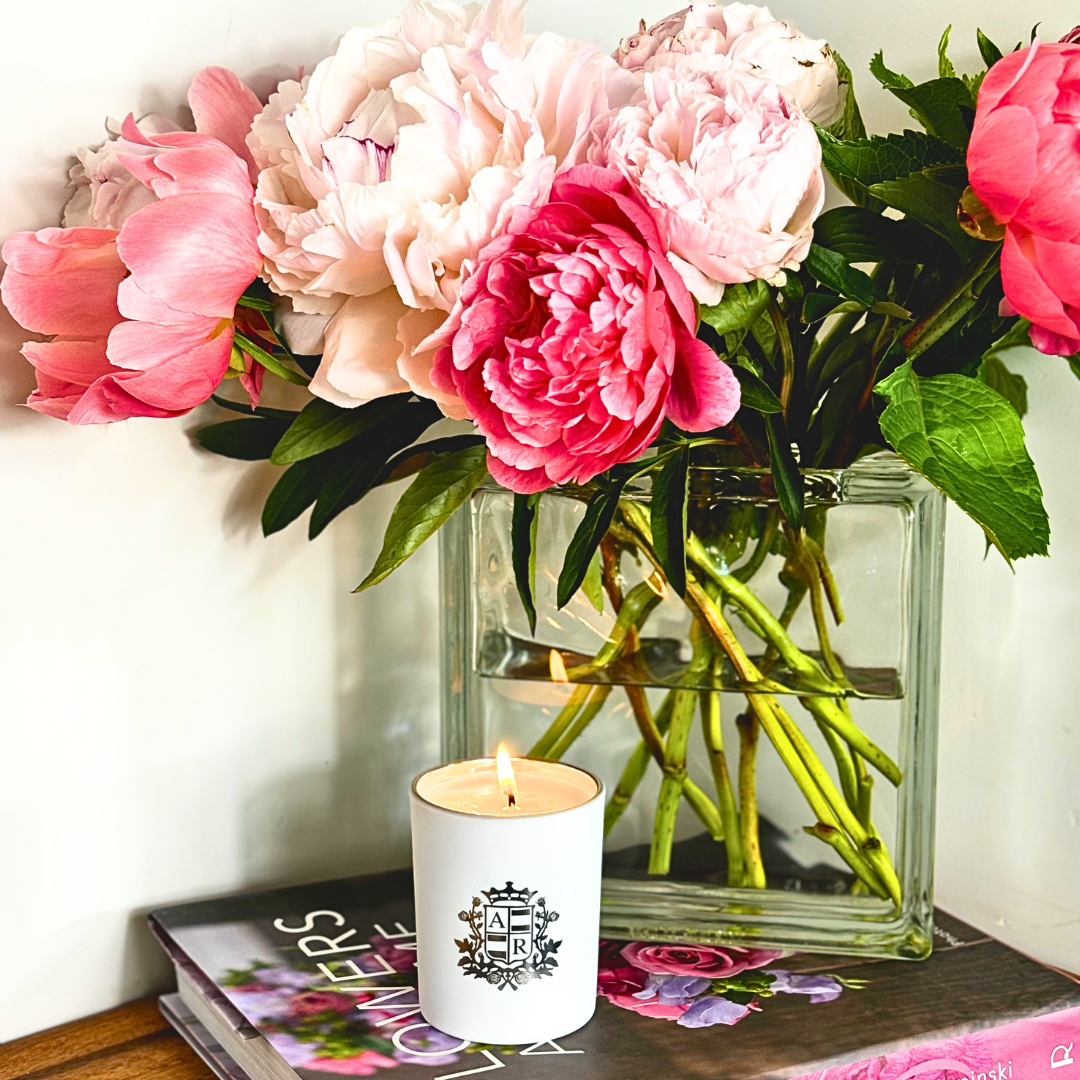Peony Petal Candle