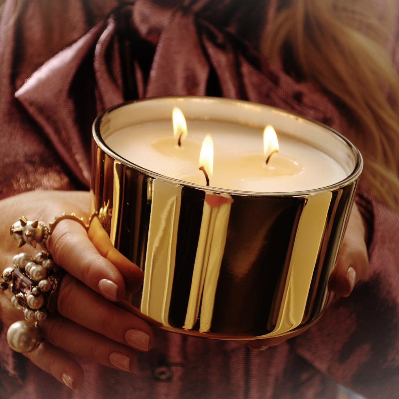 Peony Petal Candle