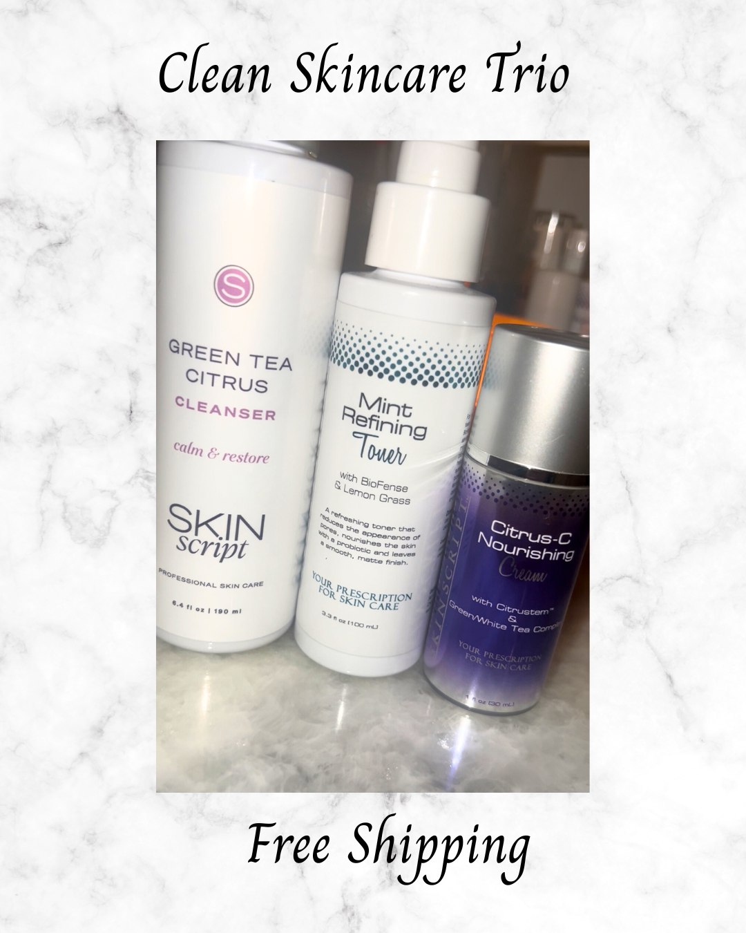 Clean Skincare Trio
