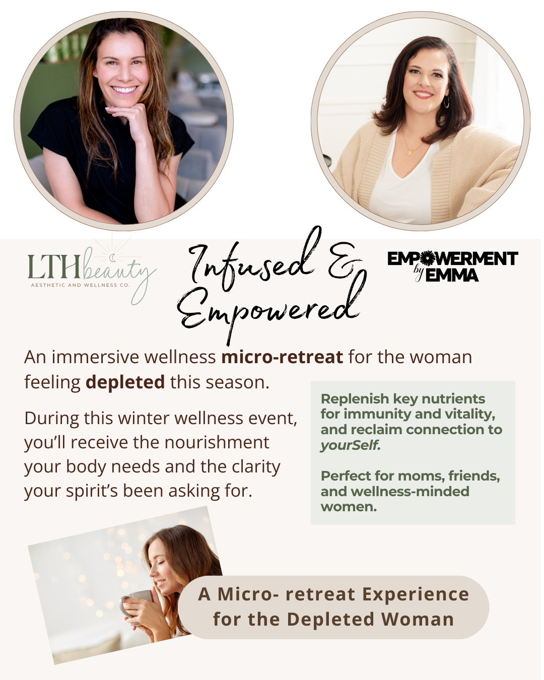 Infused &amp; Empowered: Renew &amp; Refresh Wellness MicroRetreat