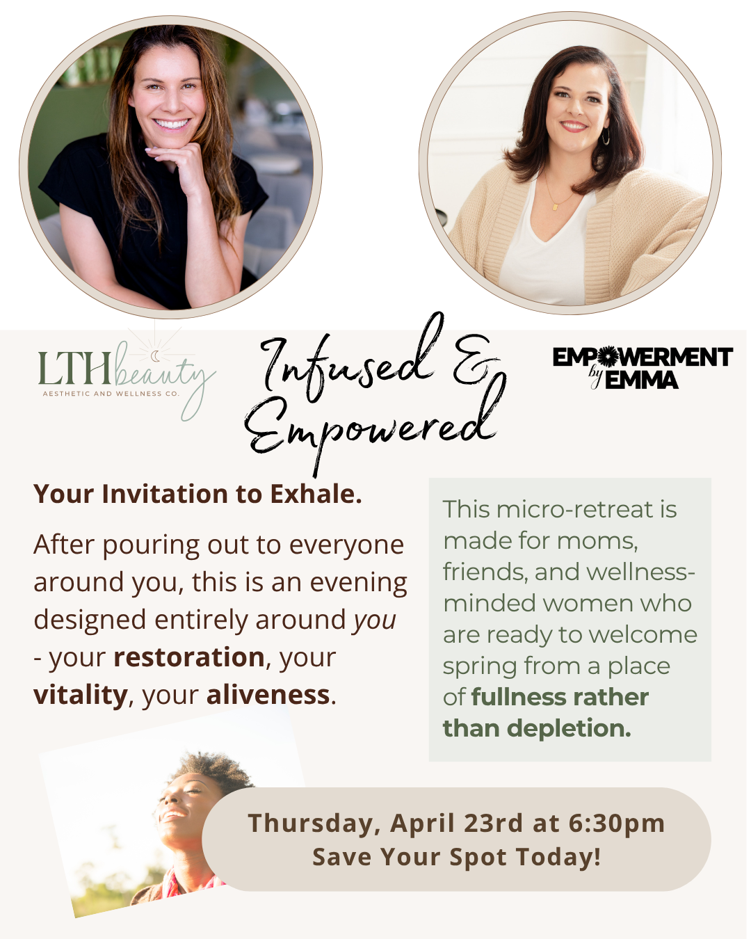 Infused &amp; Empowered: Renew &amp; Refresh Wellness MicroRetreat
