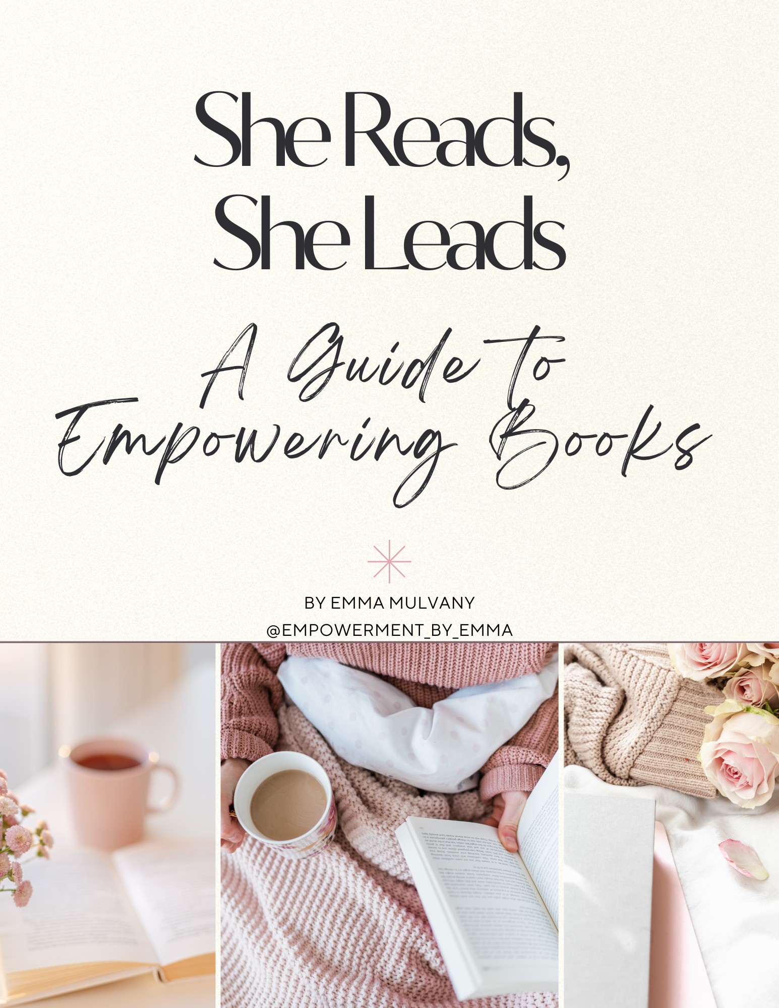 resource cover woman reading book with mug of coffee