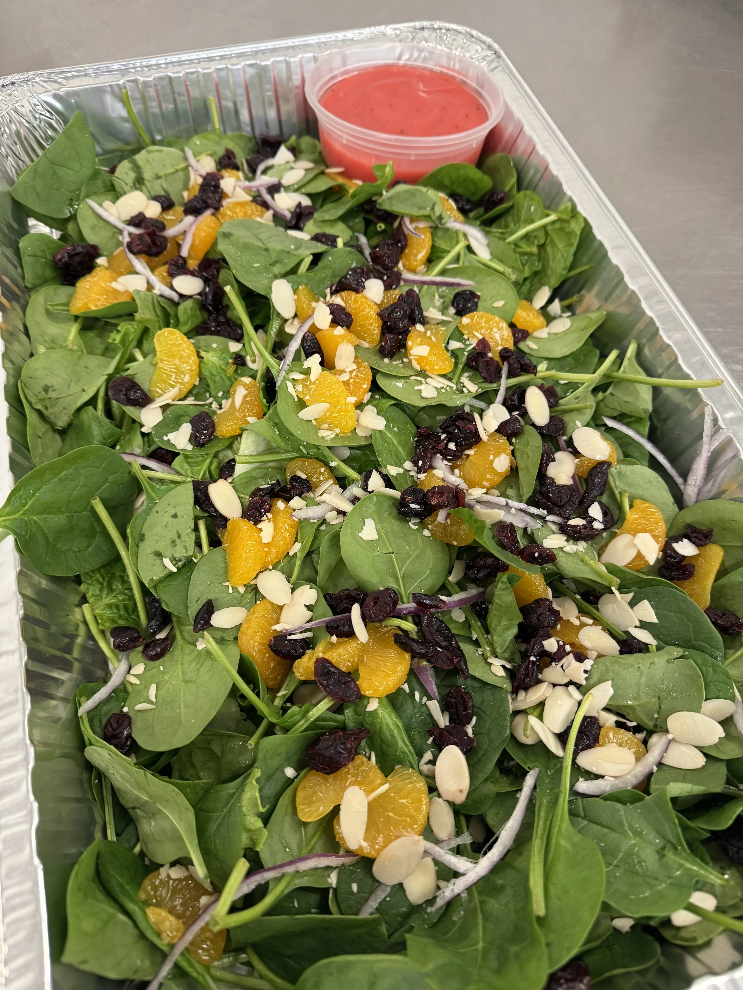 Spinach Mandarin Salad
