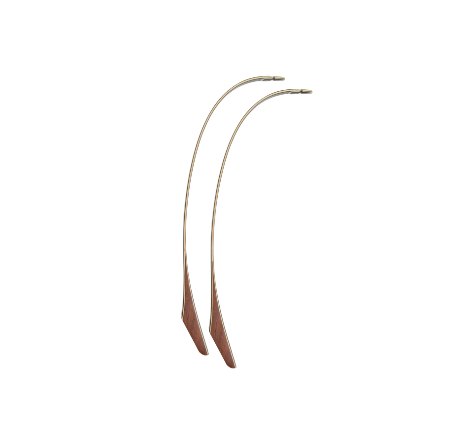 Bear Archery -  Recurve Takedown Limbs (Bubinga Green Glass)