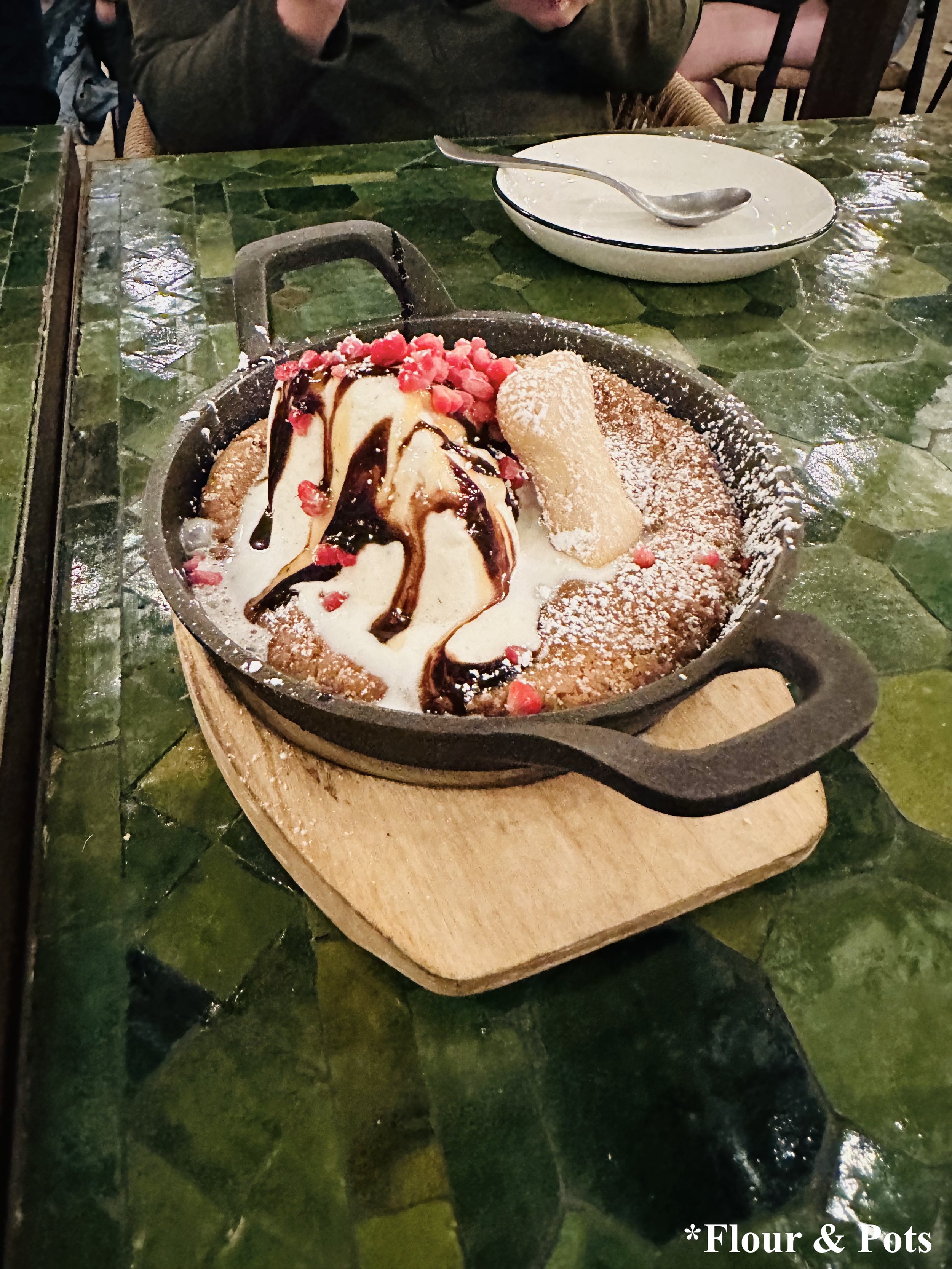 Pizza To The Rescue - Paw-zookie (half-baked cookie skillet)