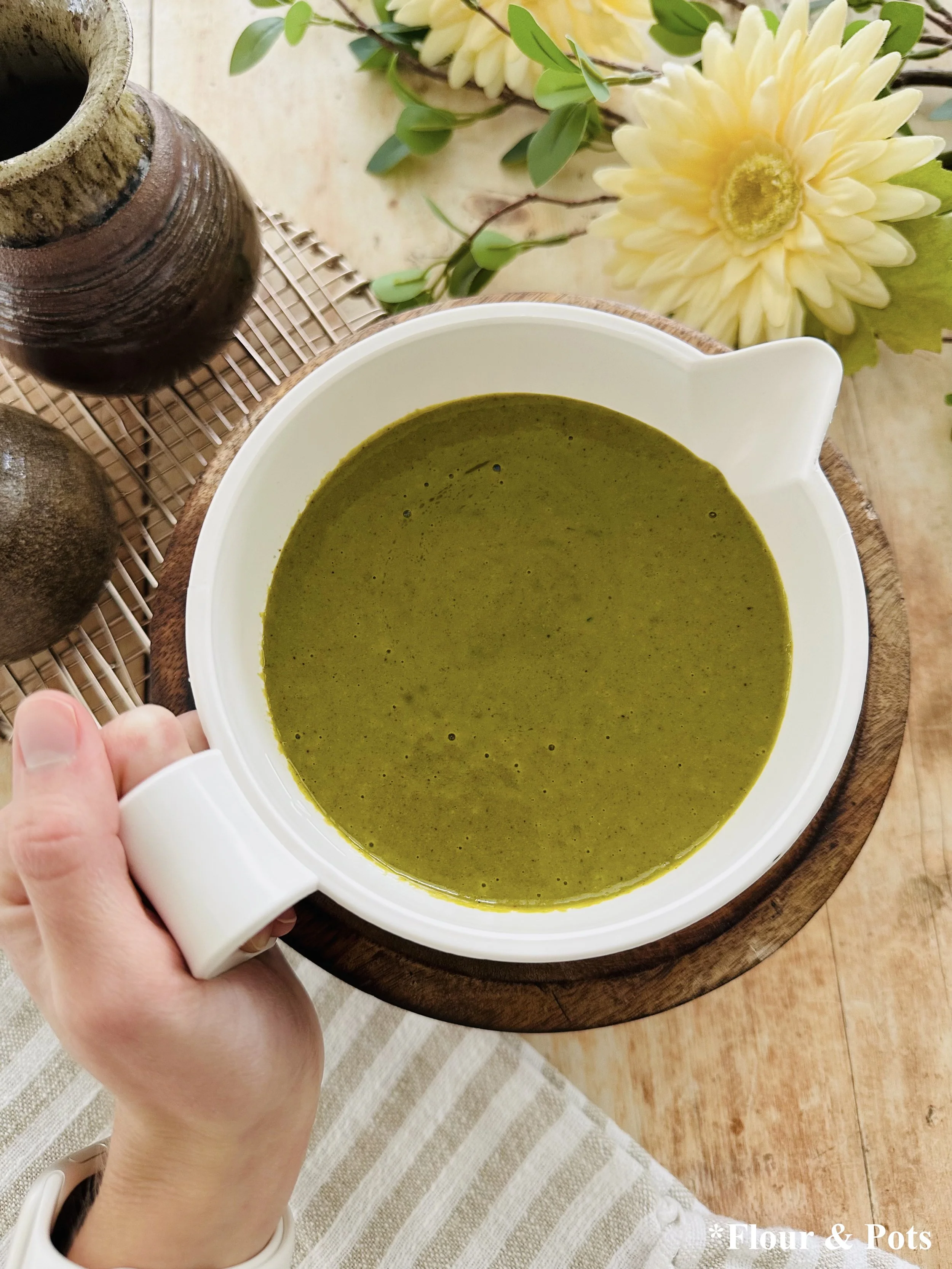 Easy 5-minute blender cilantro vinaigrette with pantry ingredients