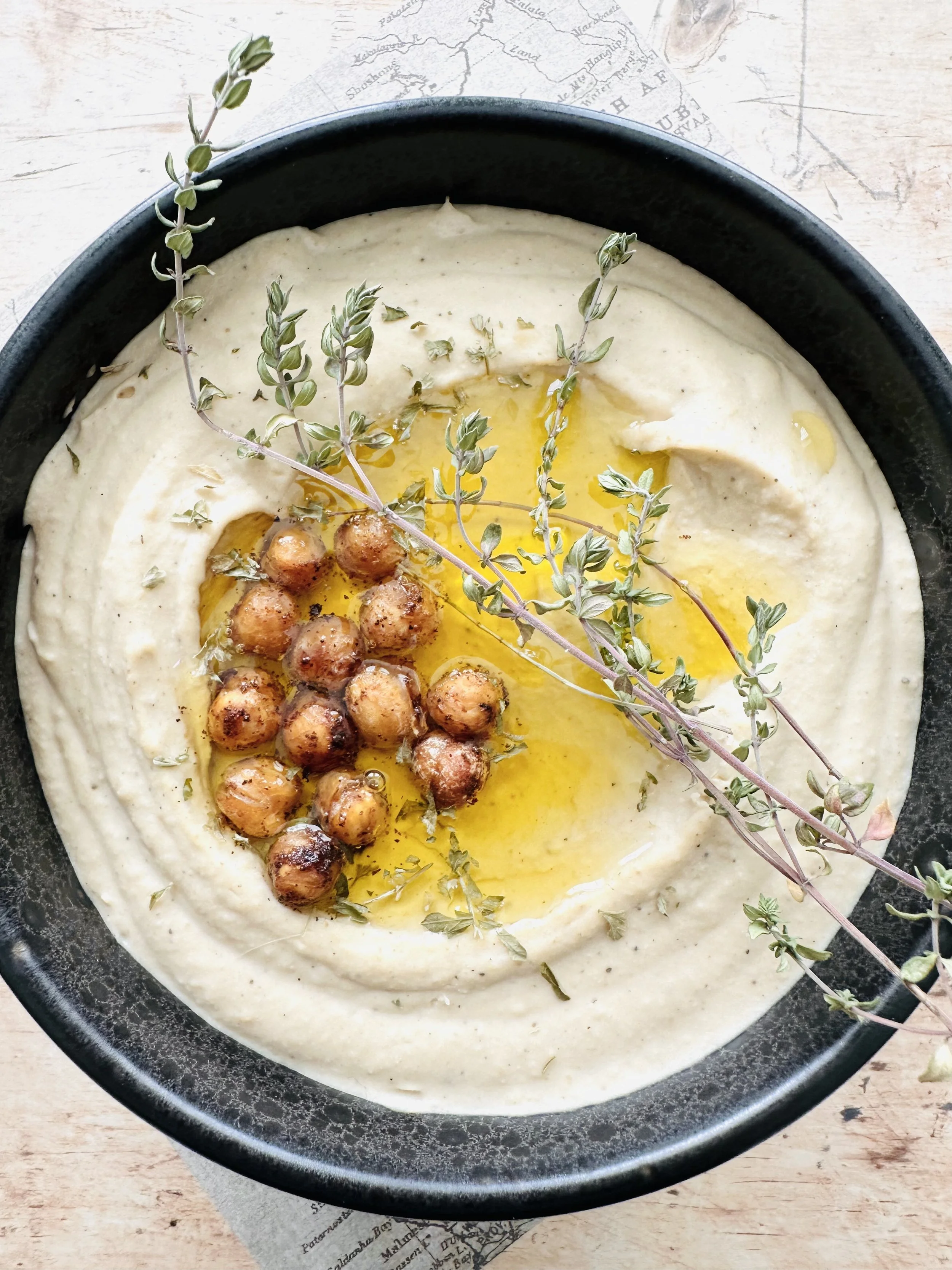 The Quickest &amp; Creamiest Hummus