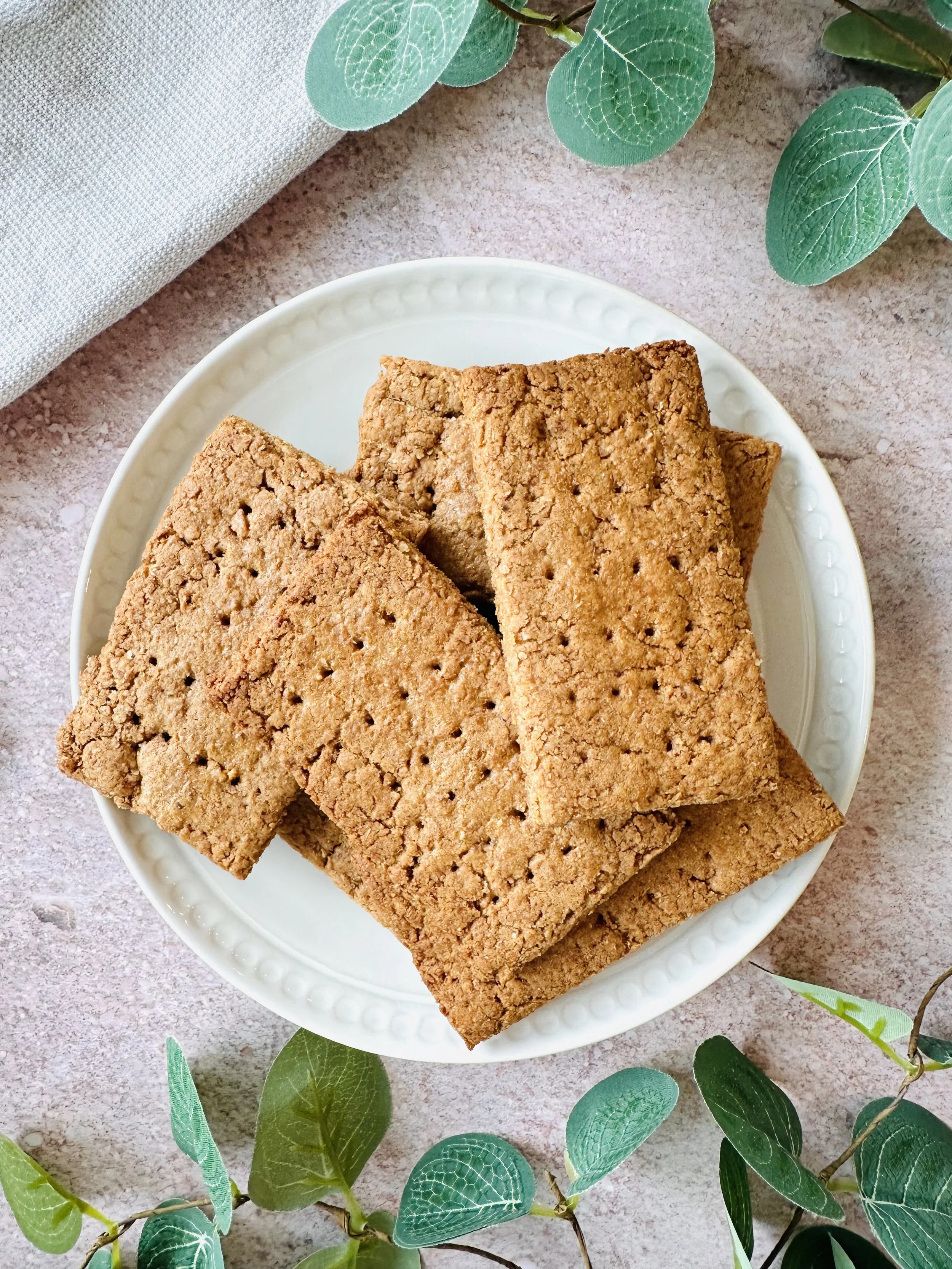 Strawberry Cardamom Homemade Graham Crackers