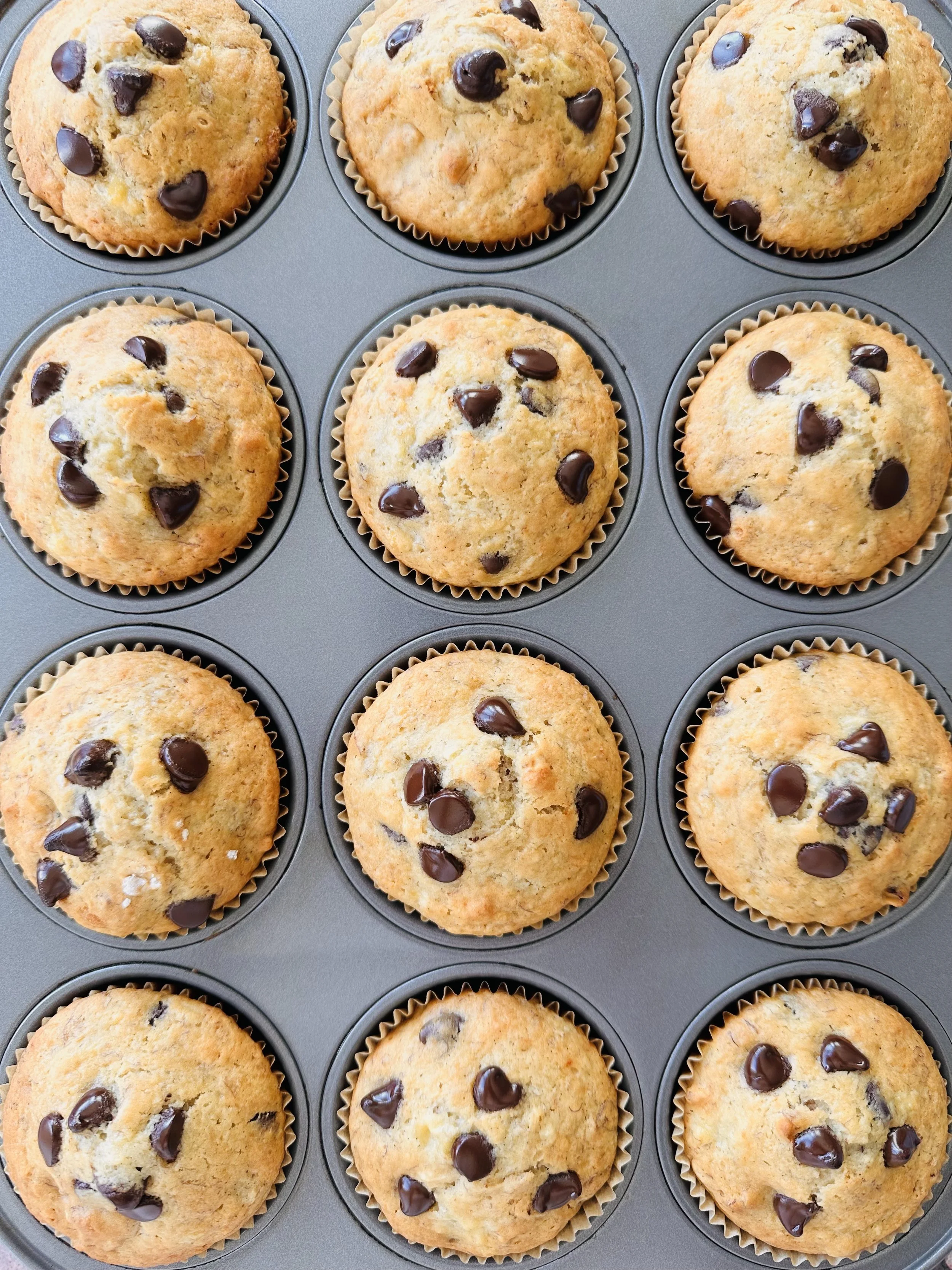 Better-For-You Chunky Monkey Banana Muffins