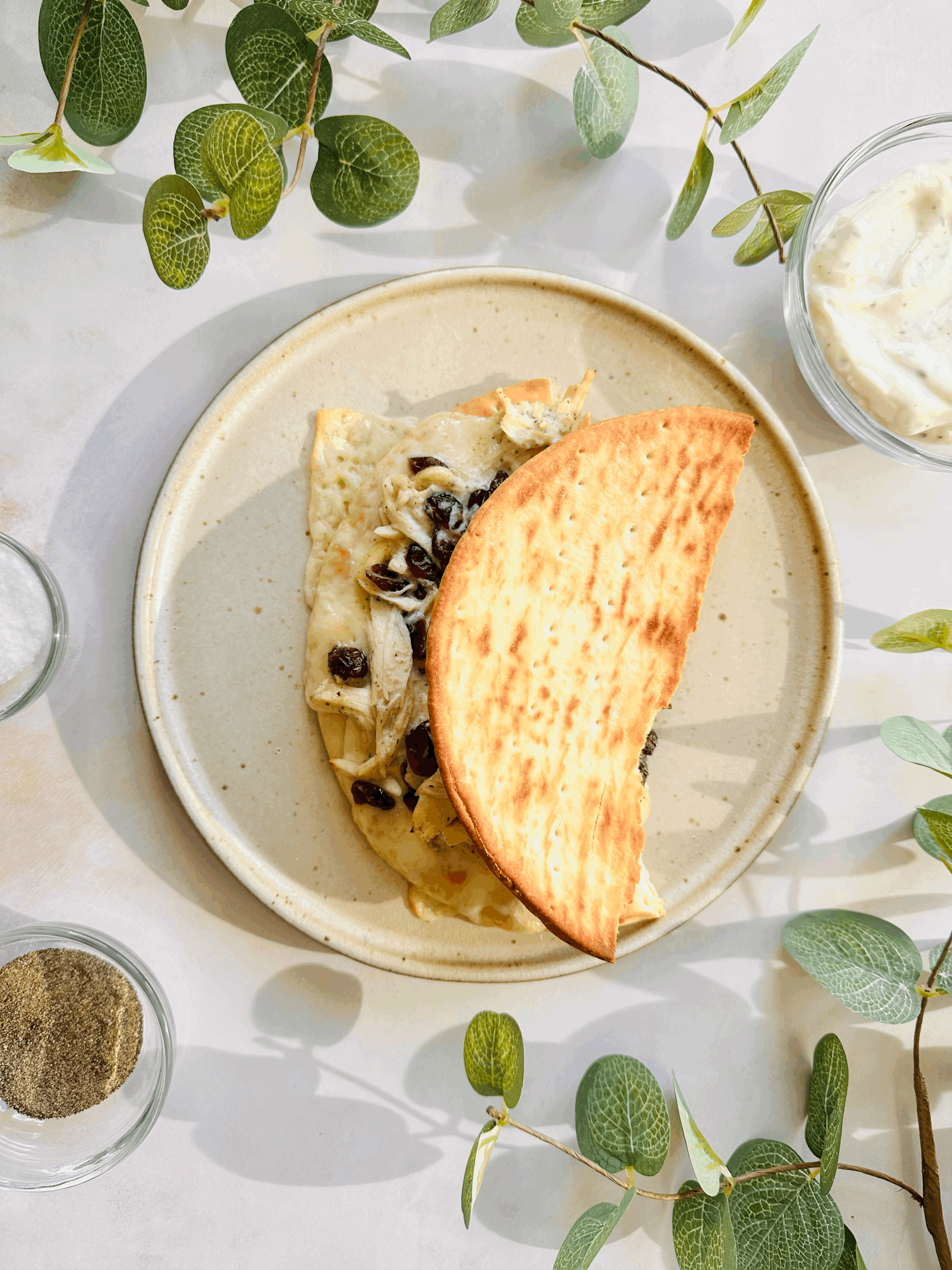 Cozy Chicken Pita Sandwich Bakes