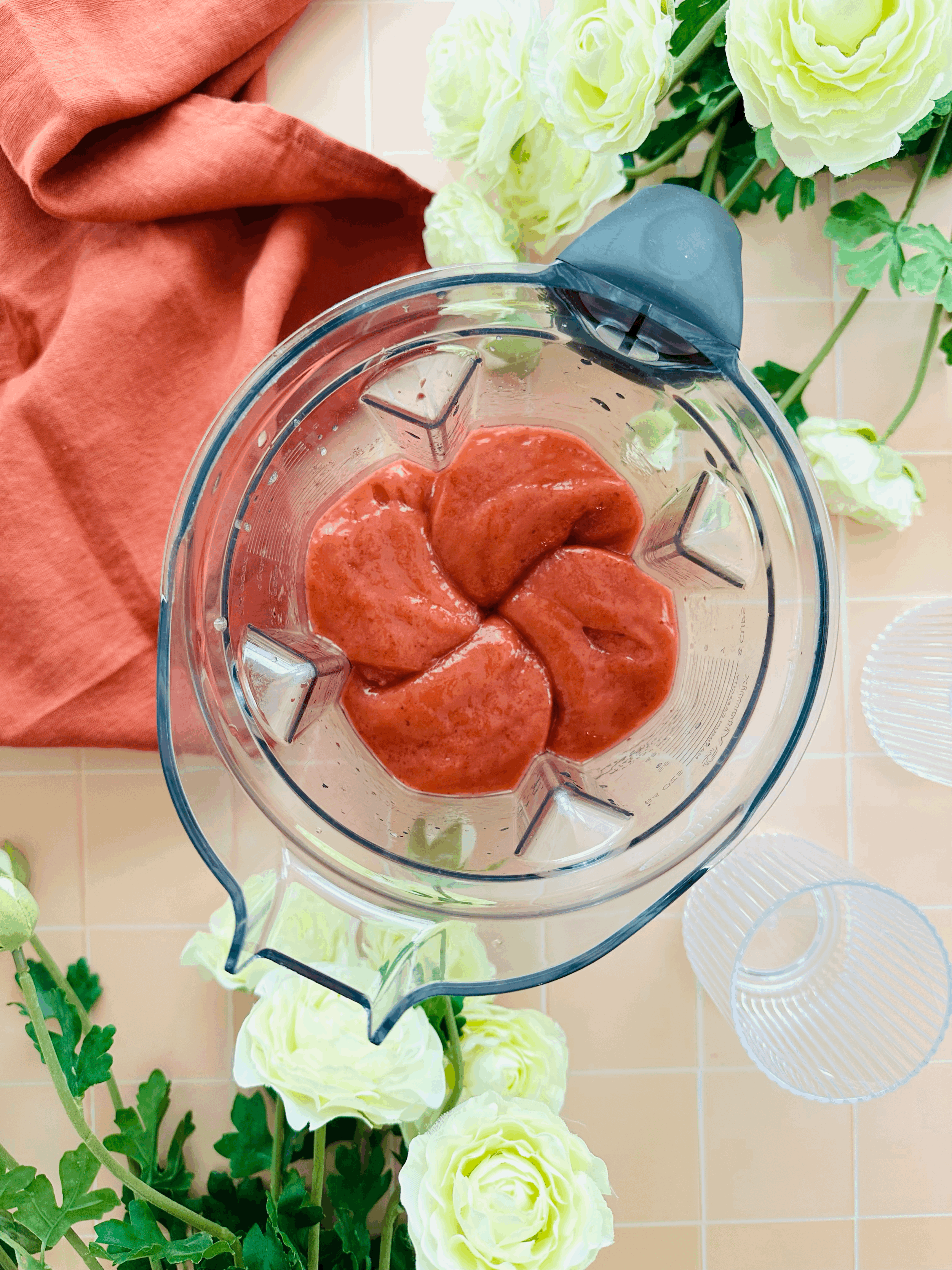 Cherry Mango “Popsicle” Smoothie