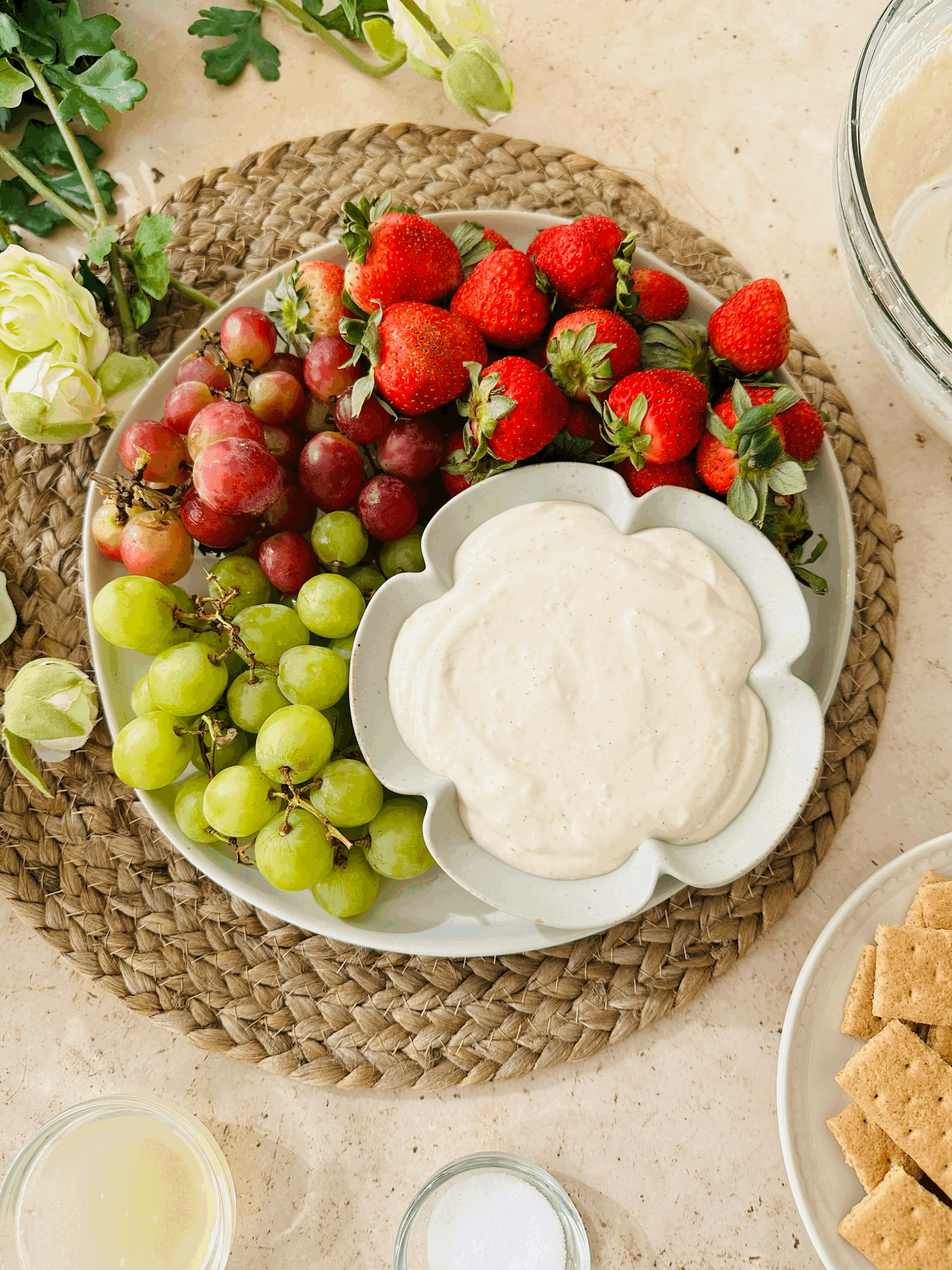 Lemon Cheesecake Fruit Dip