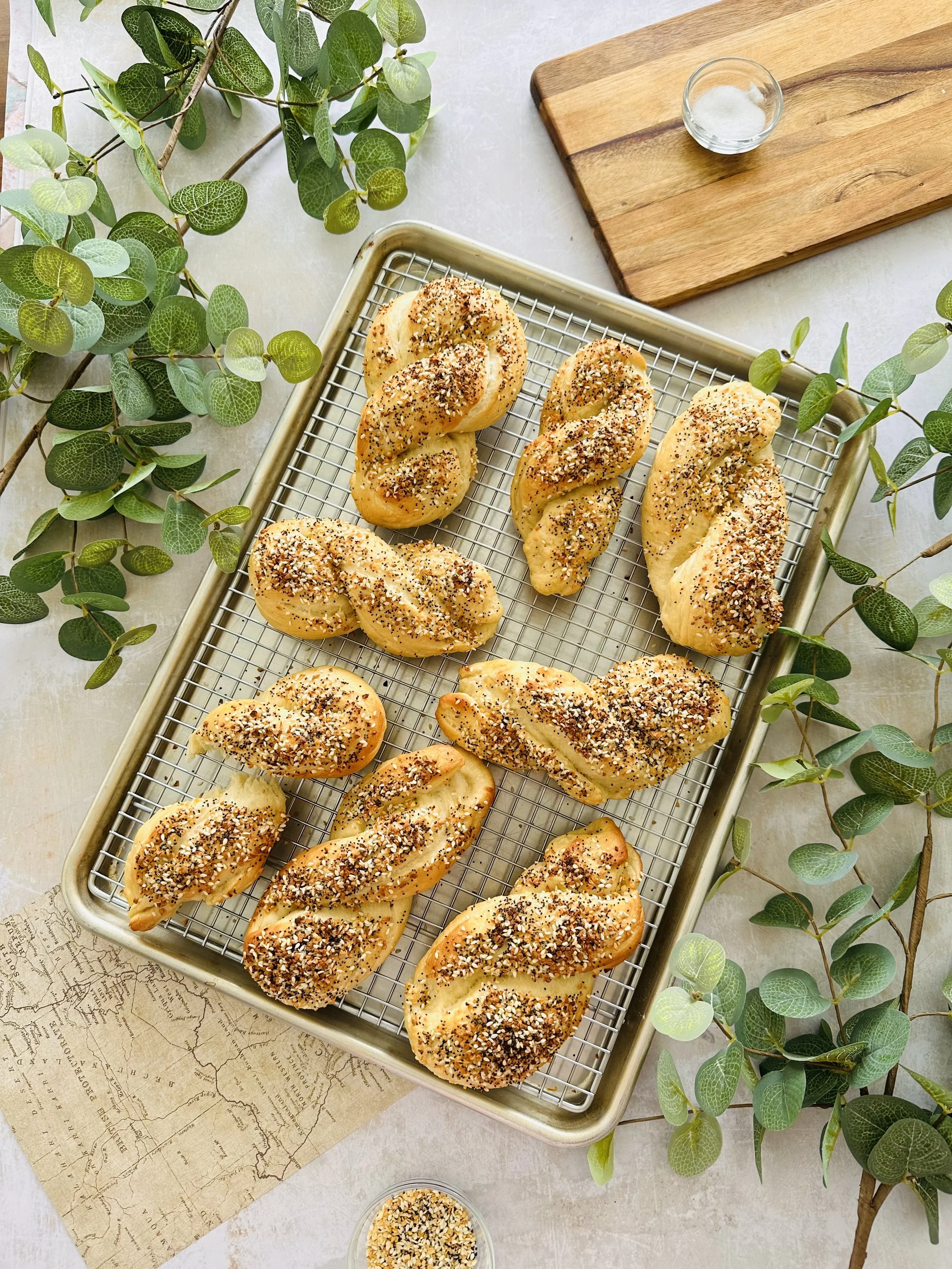Homemade Bagel Twists