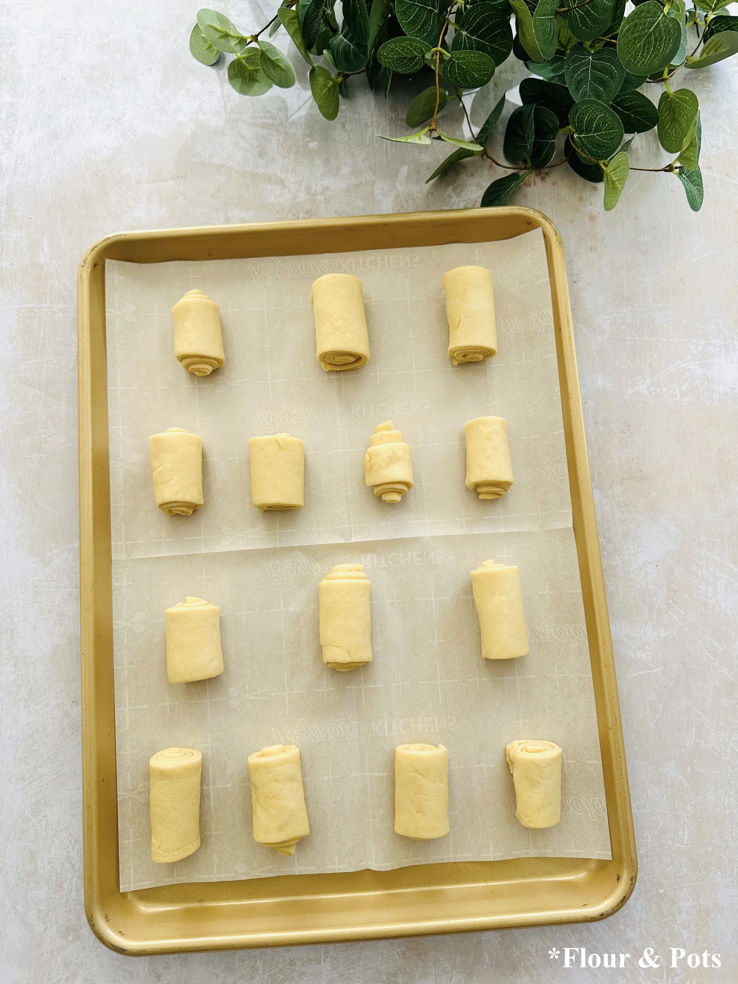 Rolled out Soup Rolls