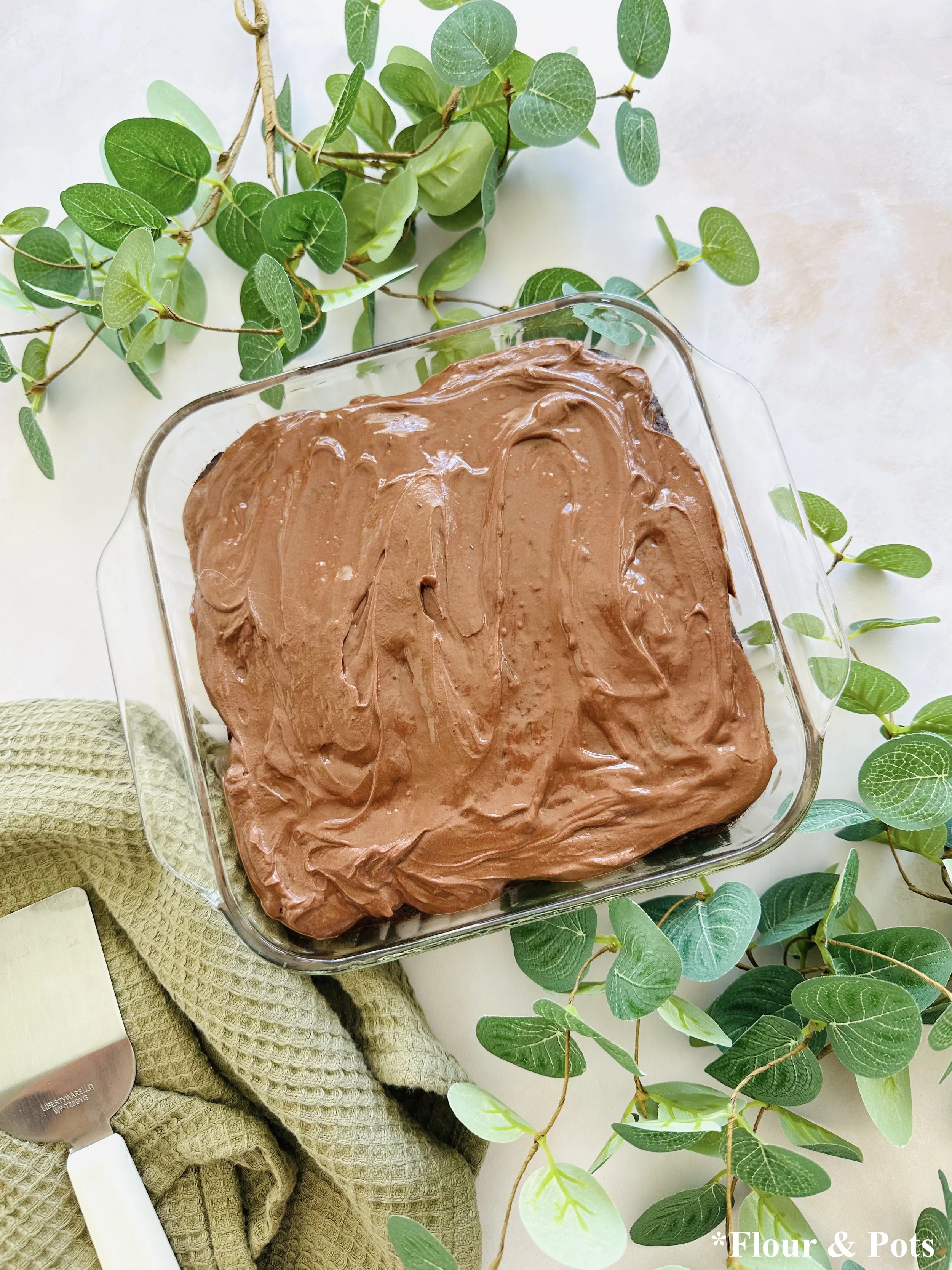 chocolate chocolate zucchini sheet cake