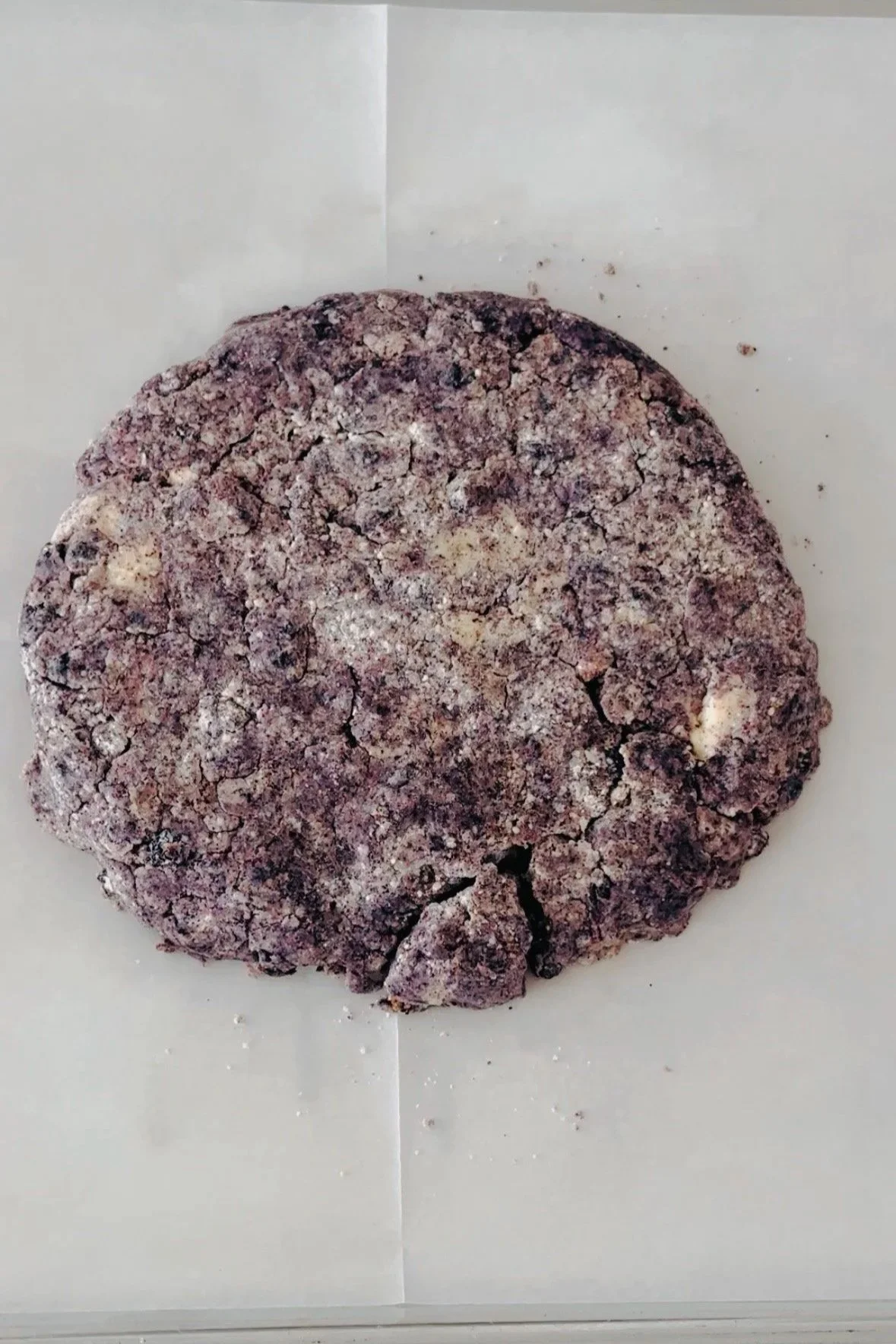 Blueberry Scones Steps