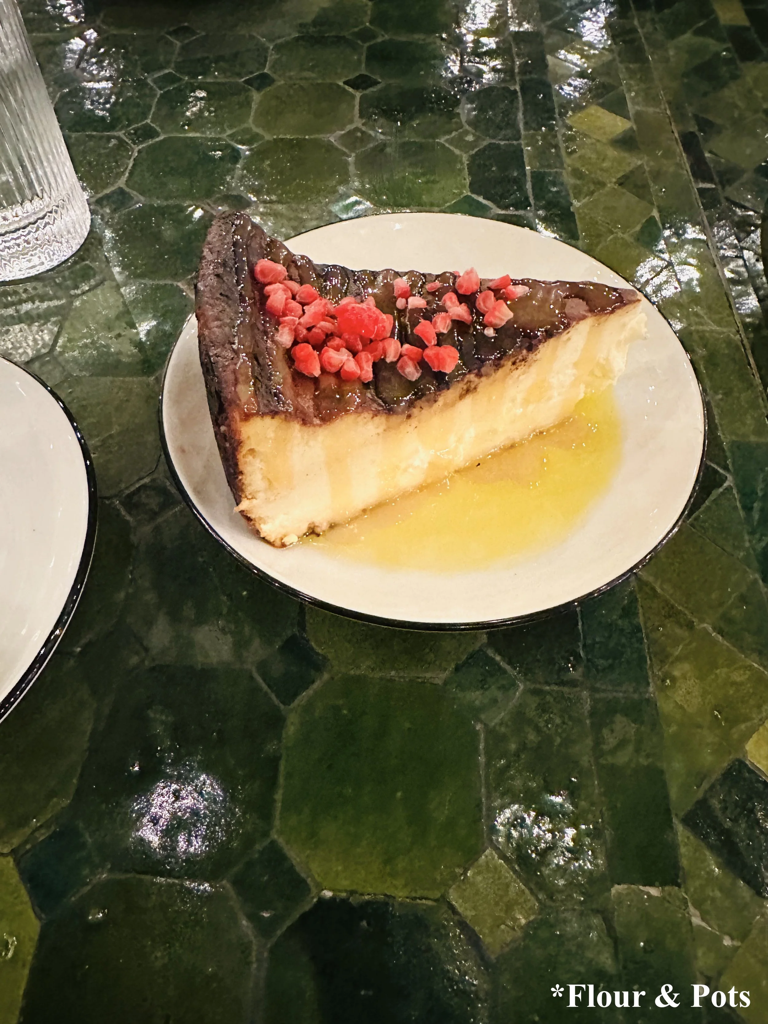 Pizza To The Rescue - Basque Cheesecake