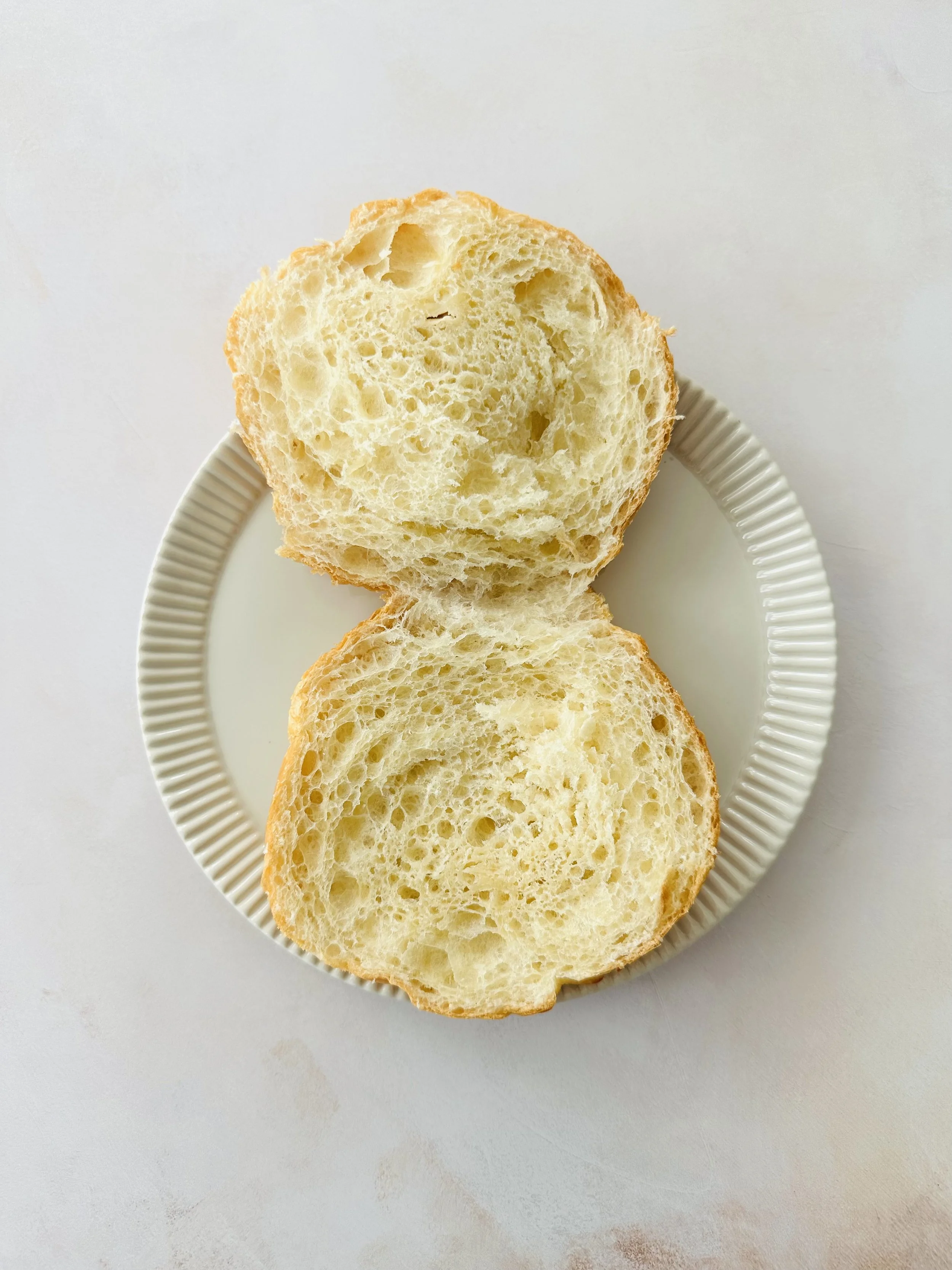 Mangoberry chicken salad sandwiches served fresh on croissants