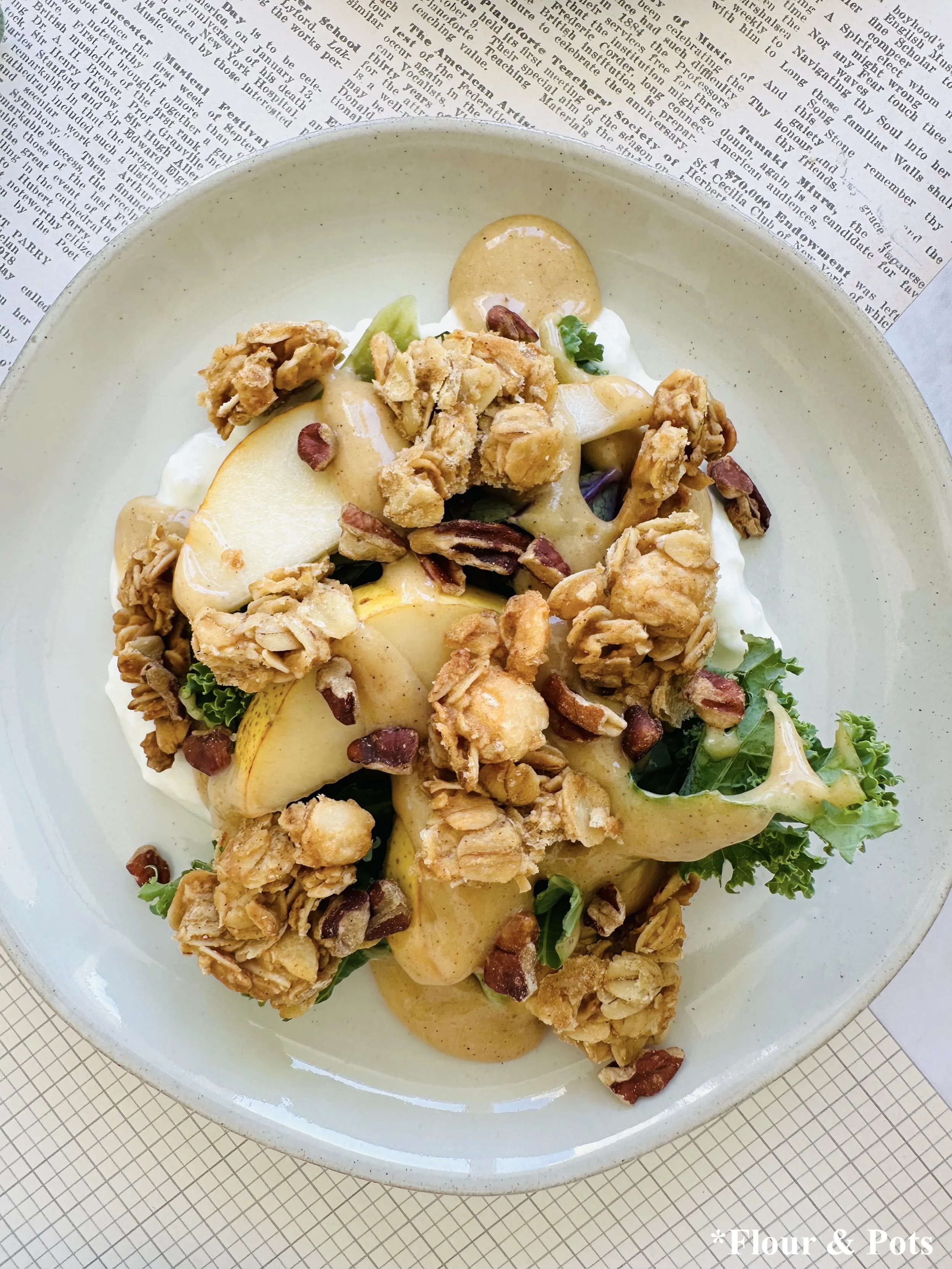 Cozy Fall Pear Salad