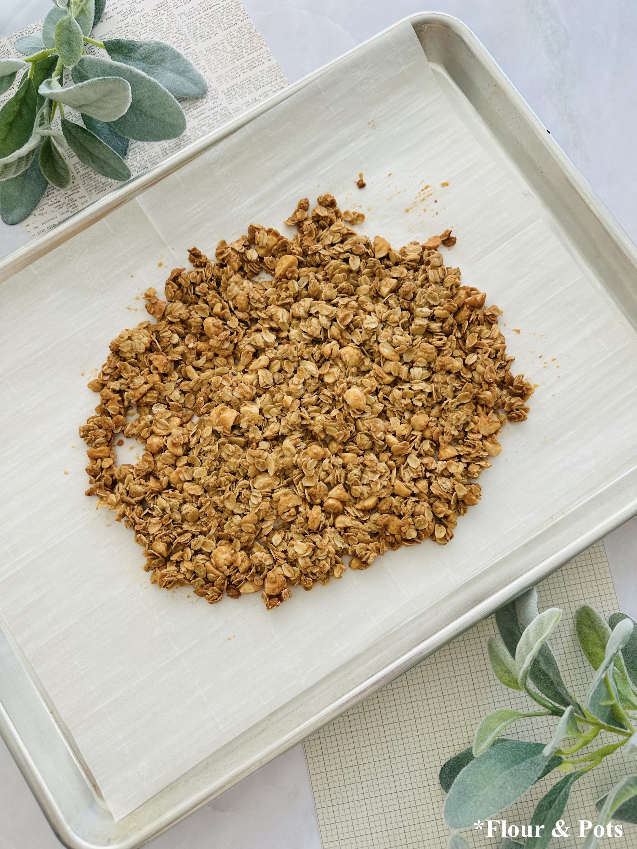 Golden Brown Clusters Freshly Baked