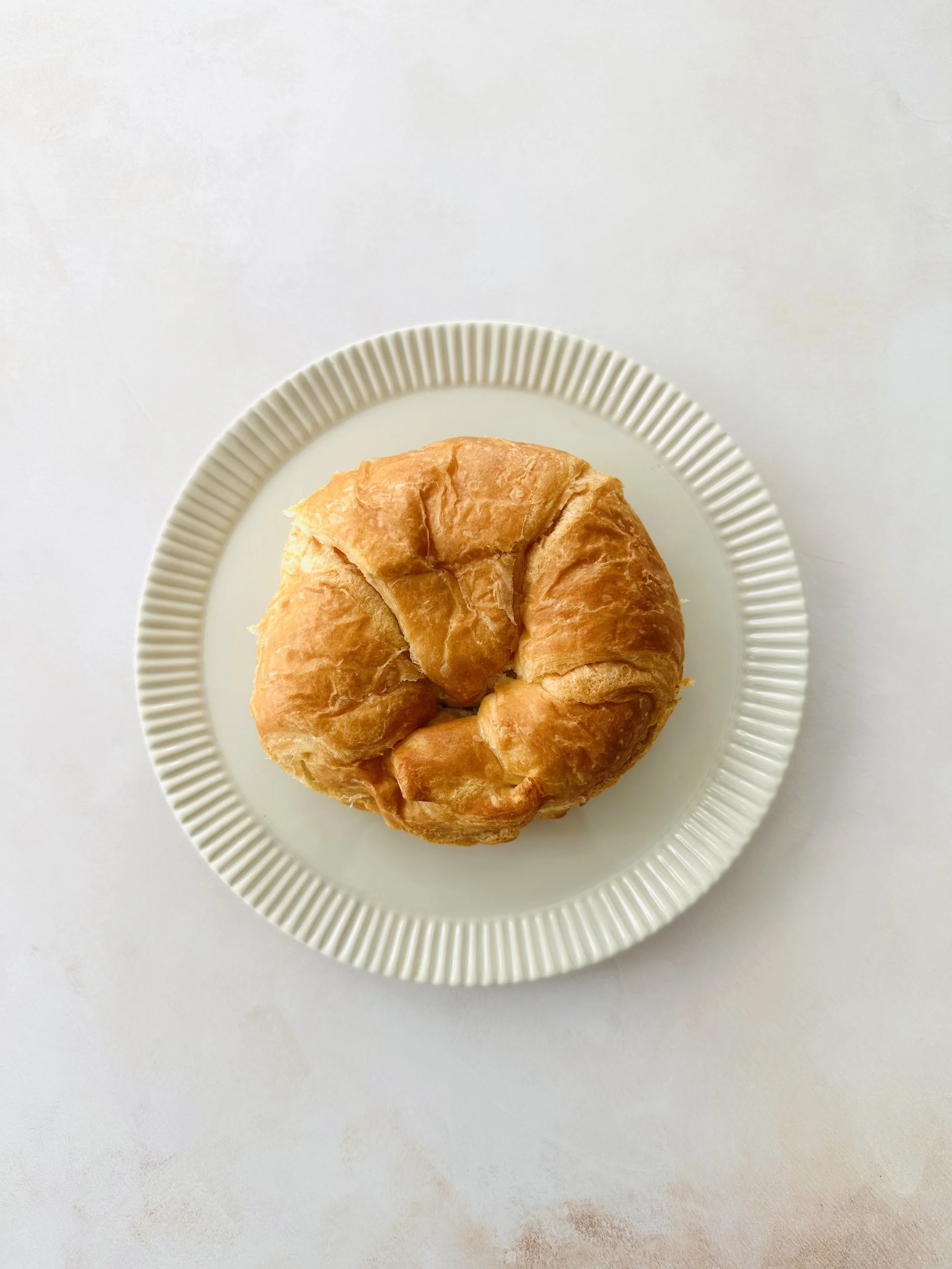 Mangoberry chicken salad sandwiches served fresh on croissants