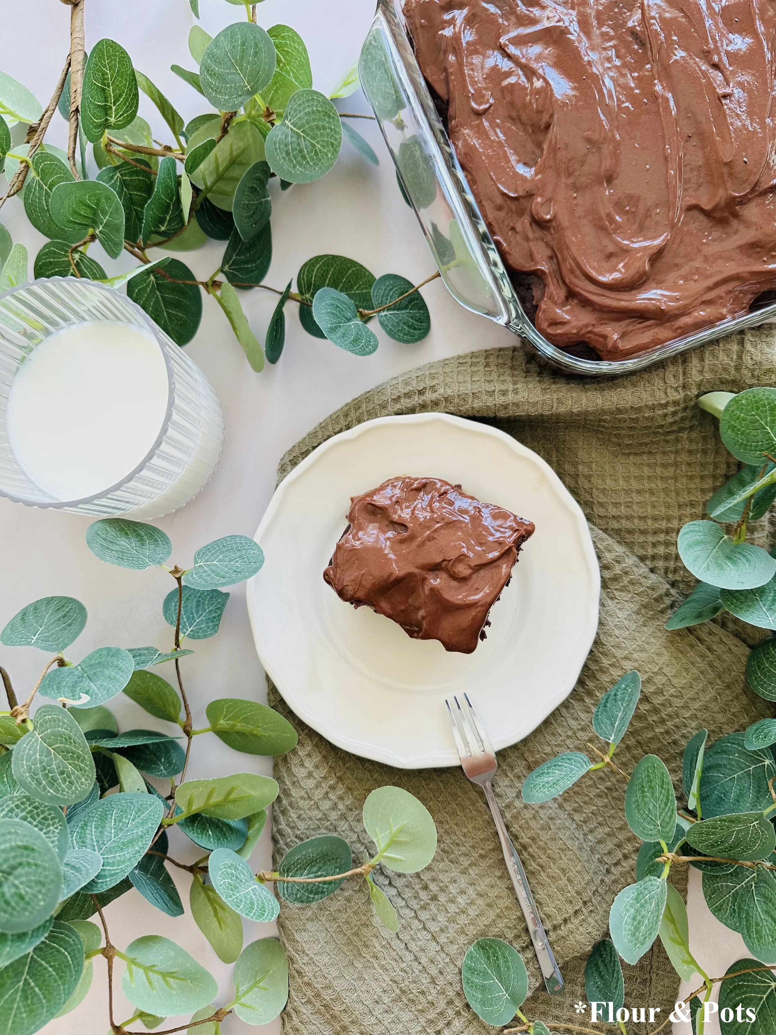 Moist Chocolate Zucchini Texas Sheet Cake