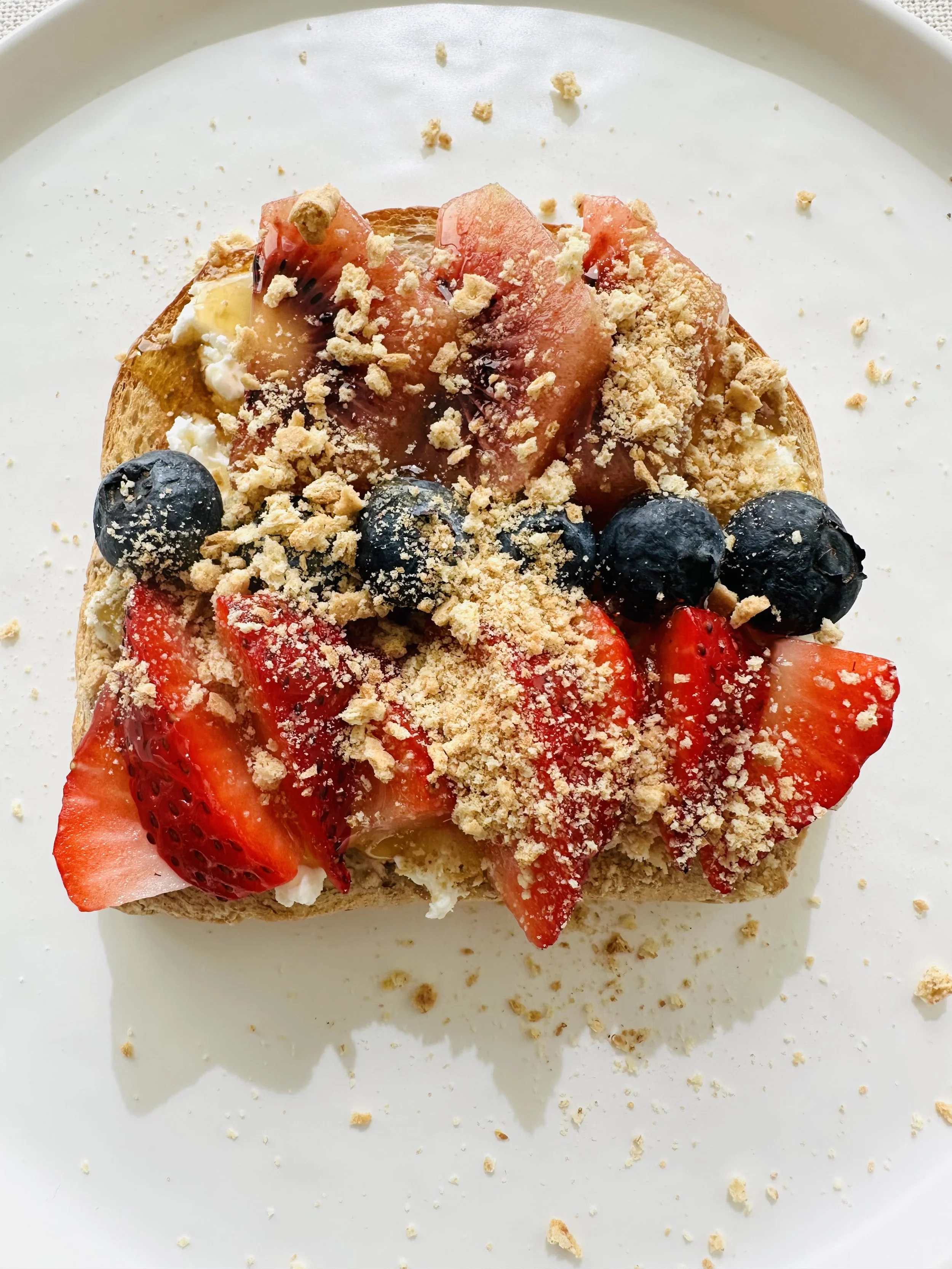 Cheesecake Toast - Fancy Toast