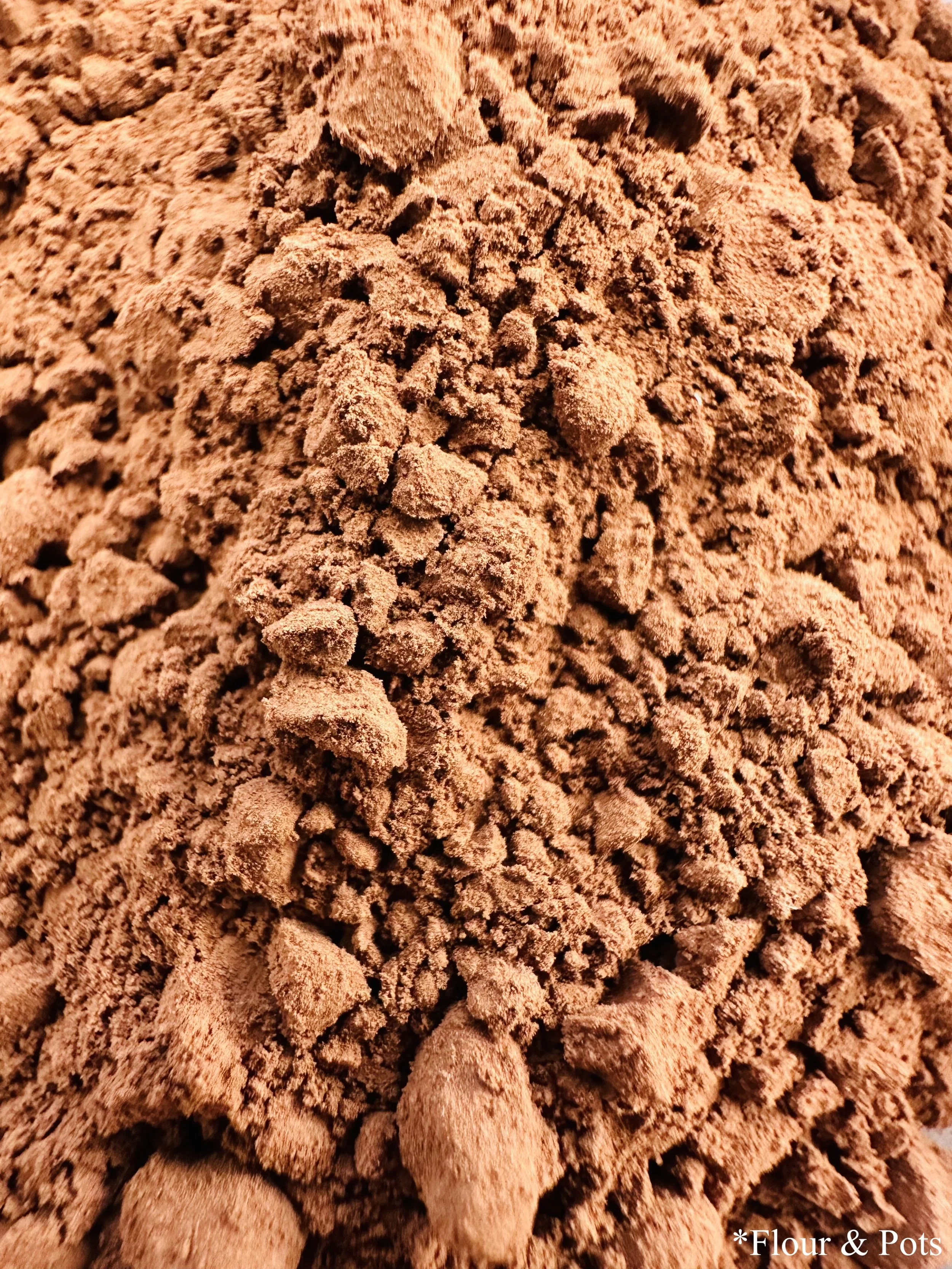 Special dark cocoa powder for making Mexican Hot Chocolate Ice Cream.