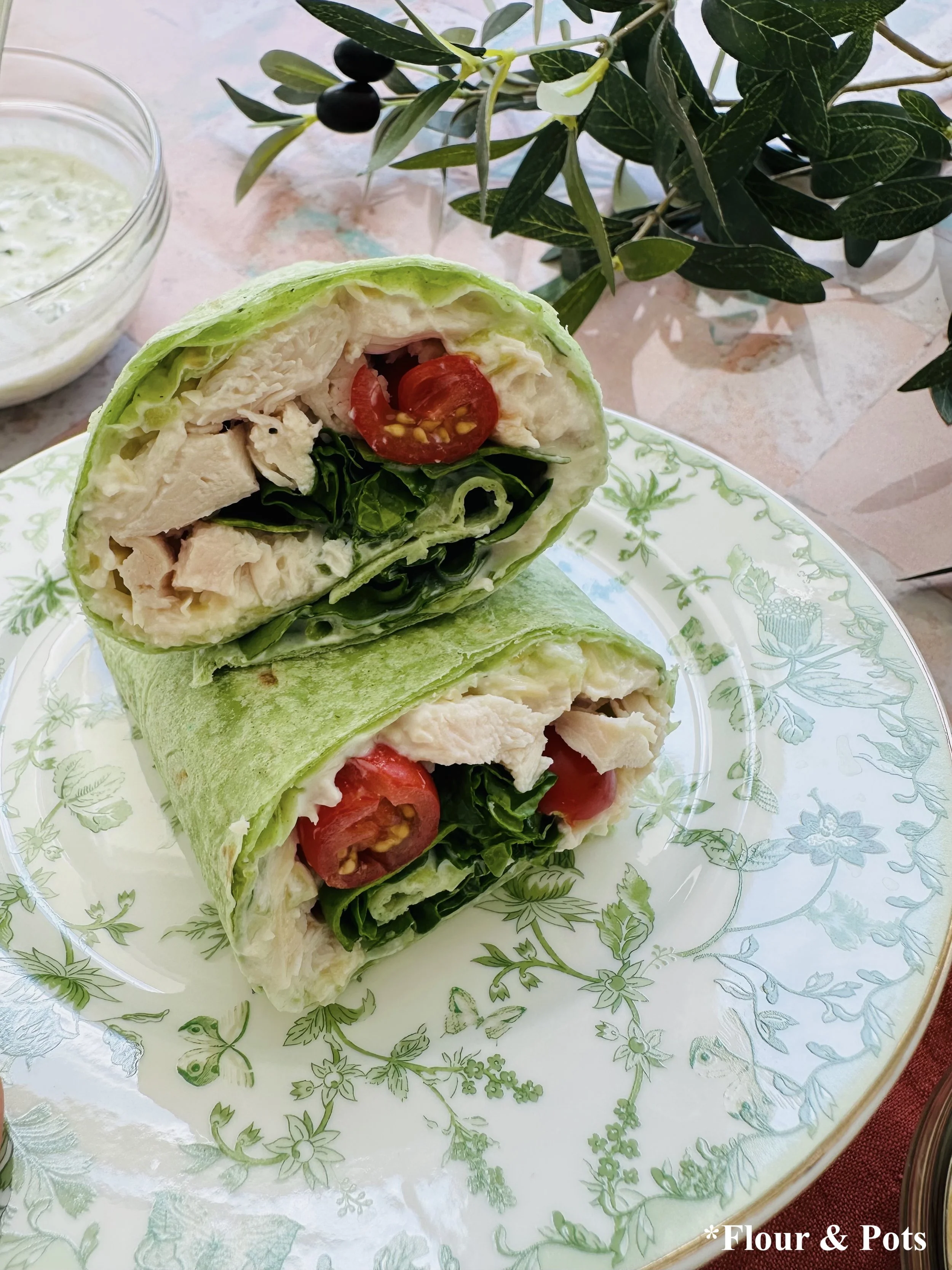 Tuscan Chicken Garden Wrap