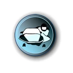 Icon of a person swimming with goggles and a swim cap