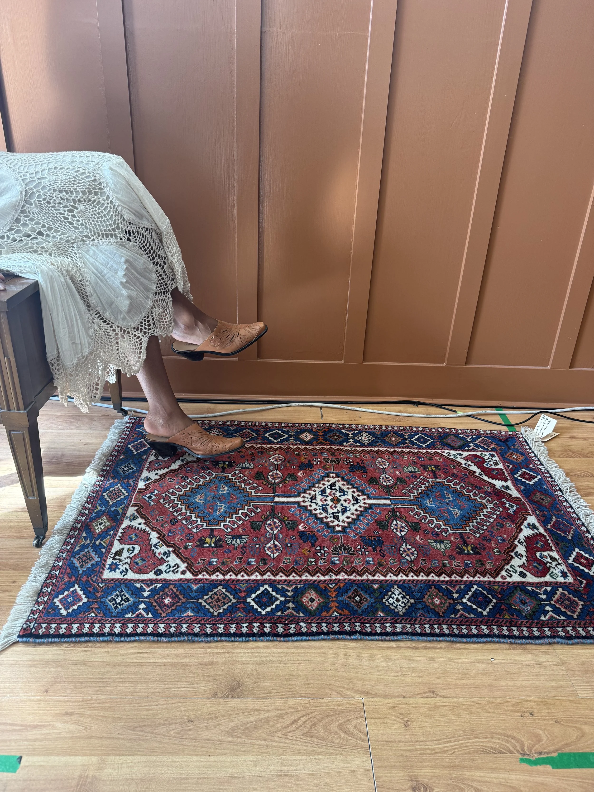 Yalameh “High Art” 3’ x 4’ Nomadic Tribe Rug