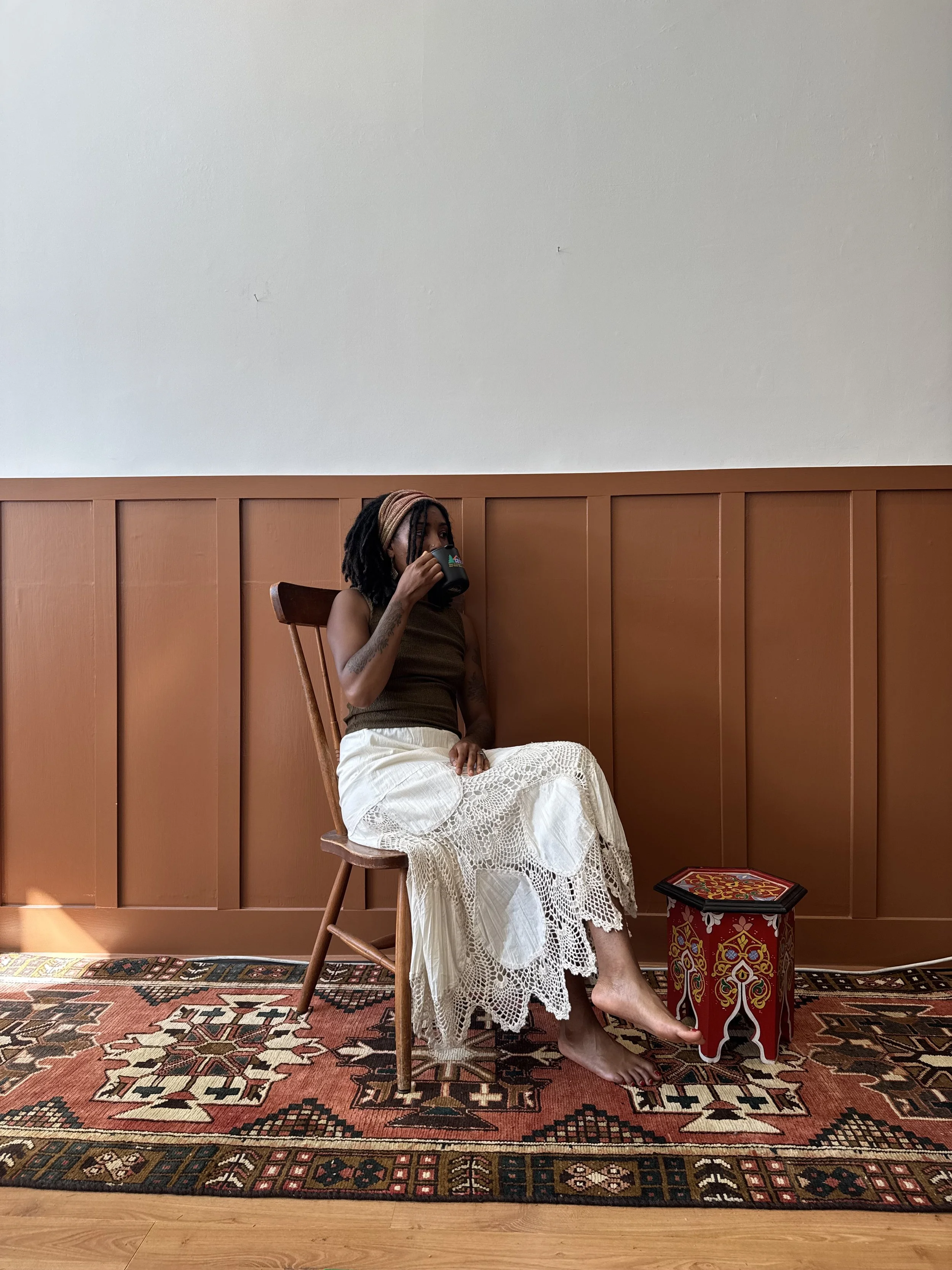 1970's “Autumn” Turkish Tribal Rug Antique