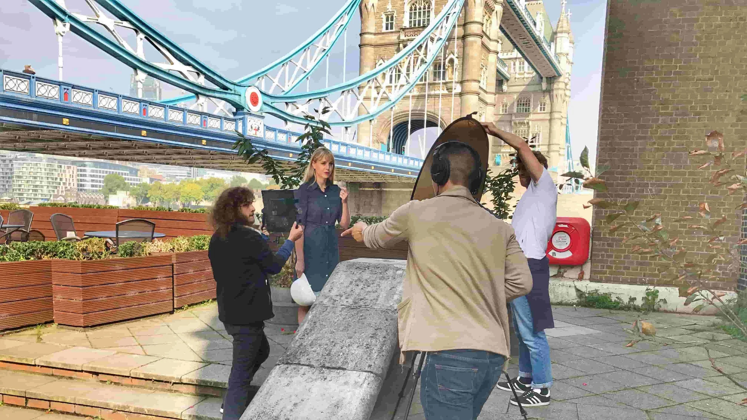 Behind-the-scenes Steve Y. Gardner Creative DIRTT filming in London