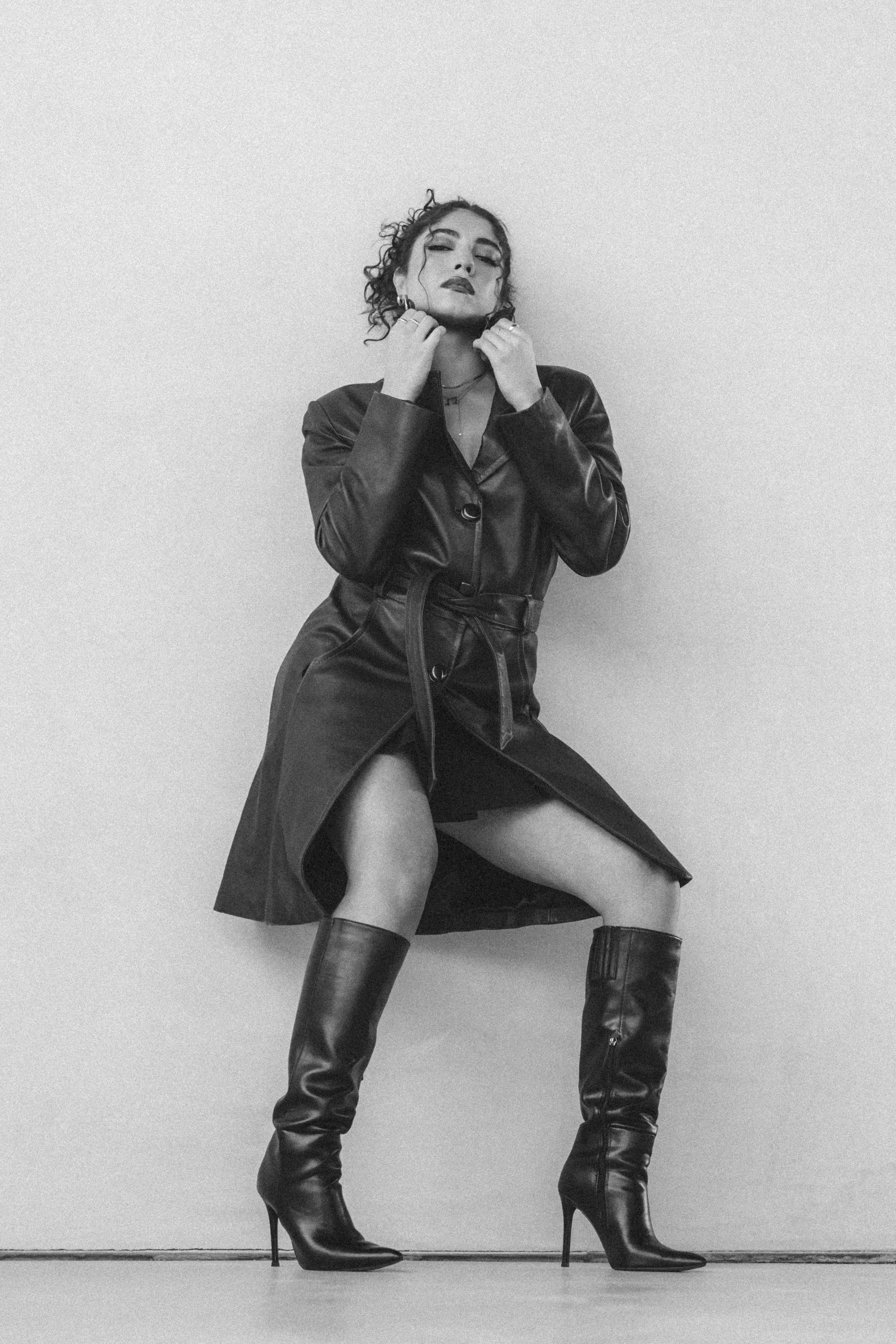 Photo by me of Nour Dakani BTS for Nicol Biesek