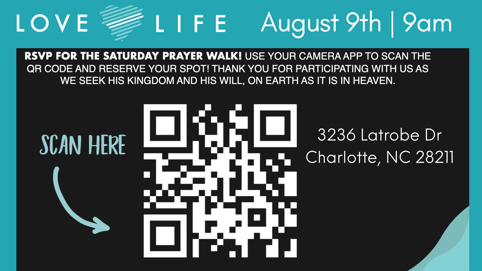 Love Life Prayer Walk