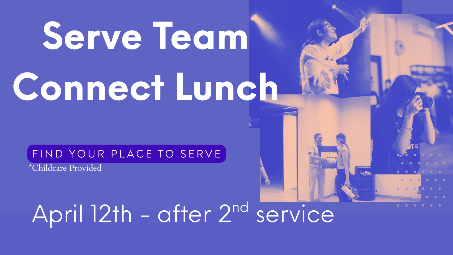 Serve Team Lunch